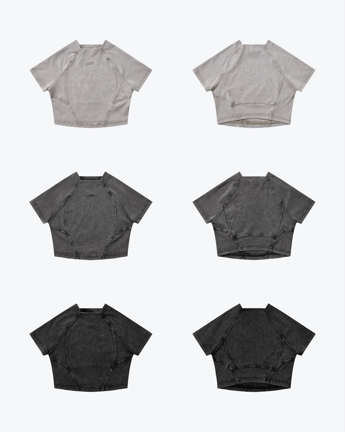 SENSE Washed Cropped Top