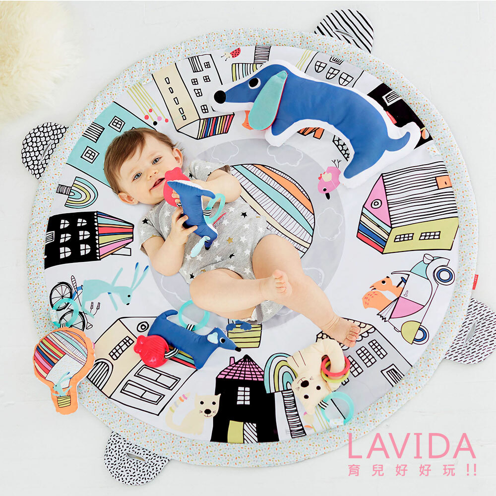 【美國Skip Hop】活力聲光健力架遊戲墊