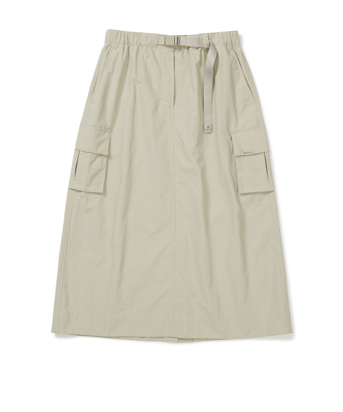 【代購】 Snow Peak 雪諾必克 女 Cample Cargo Skirt 工裝 口袋 裙子 S24FWCSK17