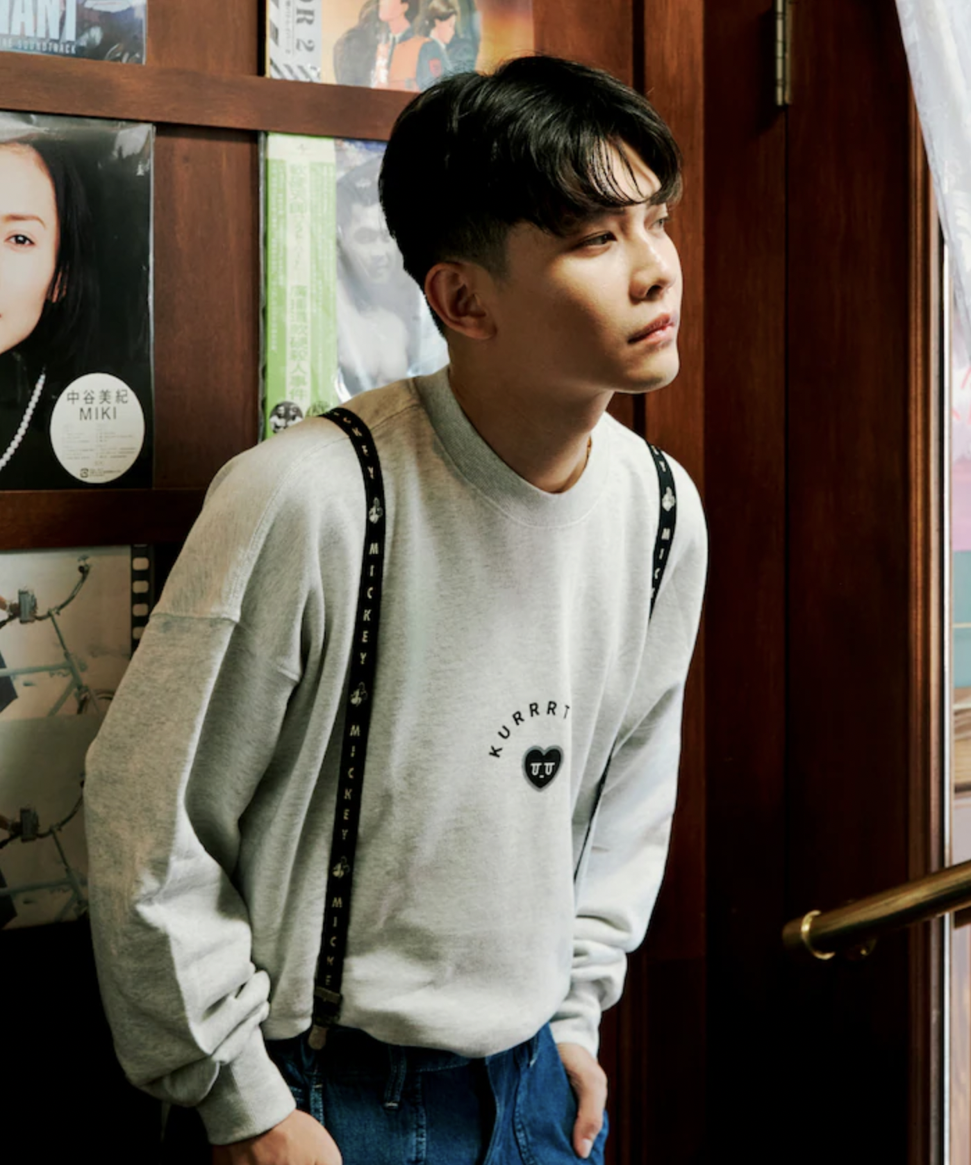 【代購】Freak's Store x Kurt Wu Two Side Broken Heart 印花大學Tee 4色