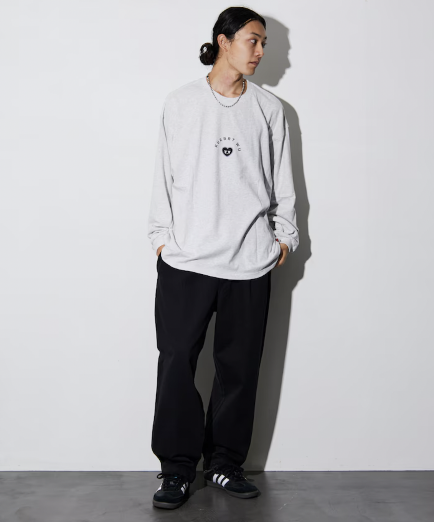 【代購】Freak's Store x Kurt Wu Two Side Broken Heart 印花薄長 3色