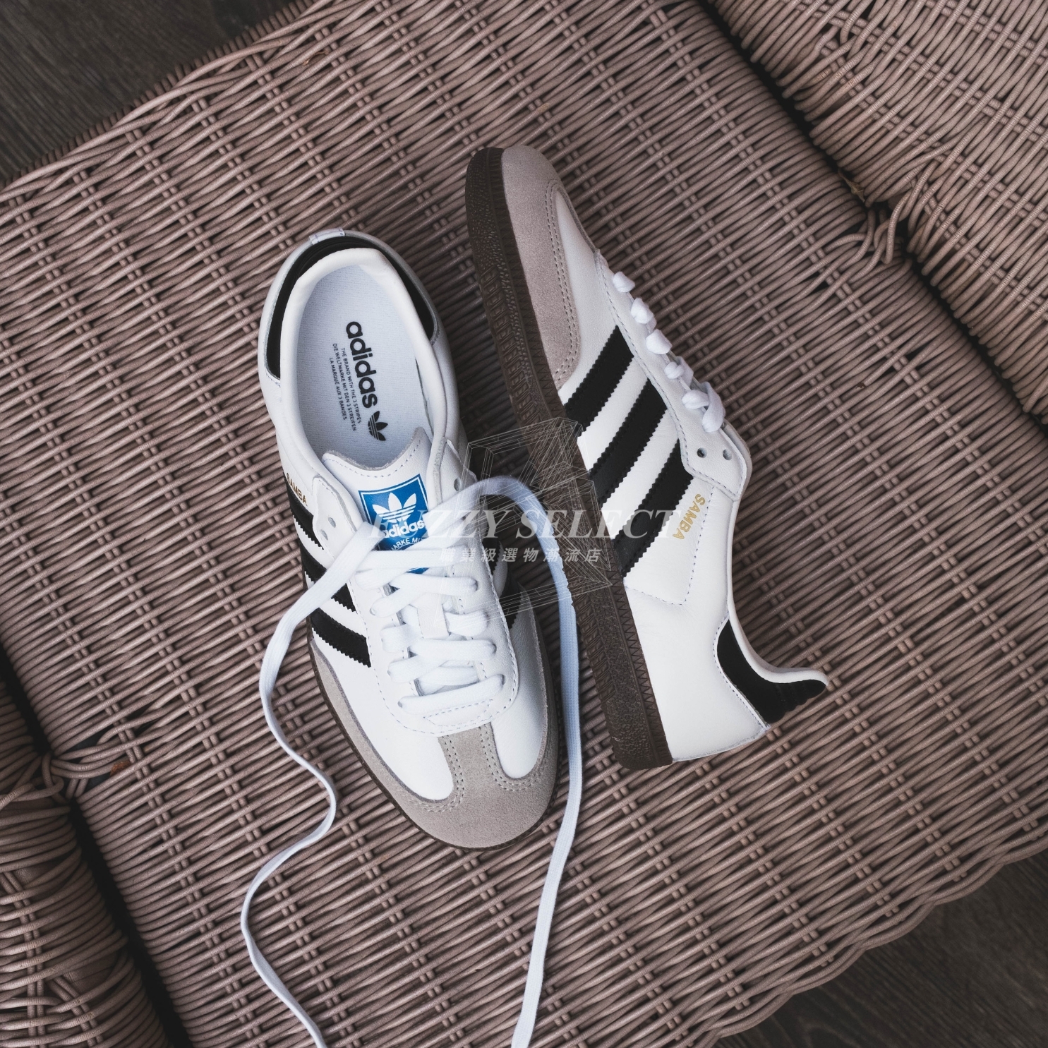 【逢甲FUZZY】Adidas Originals Samba OG 白黑 麂皮 咖啡 桑巴鞋 德訓鞋 B75806