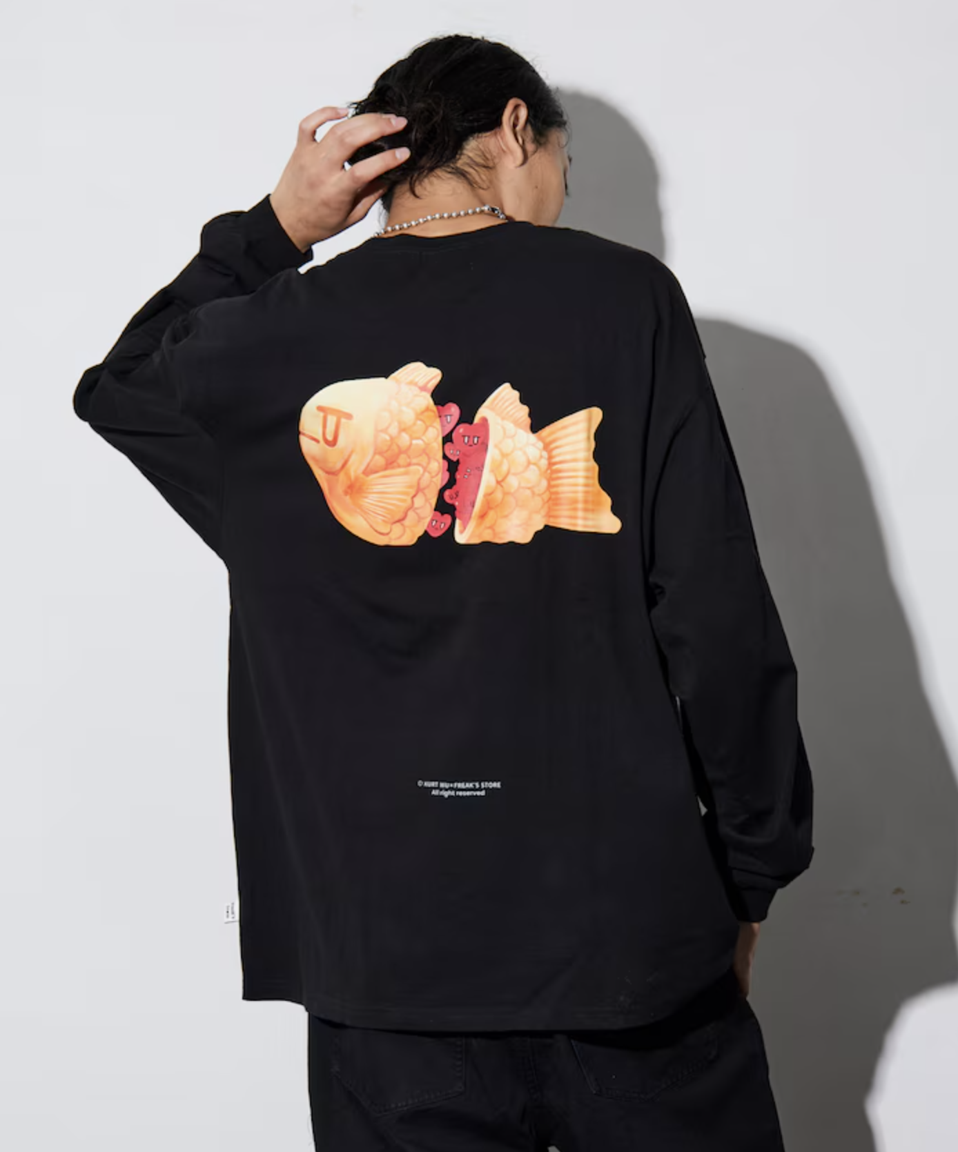【代購】Freak's Store x Kurt Wu “TAIYAKI” Long Sleeve Shirt 鯛魚印花薄長 3色