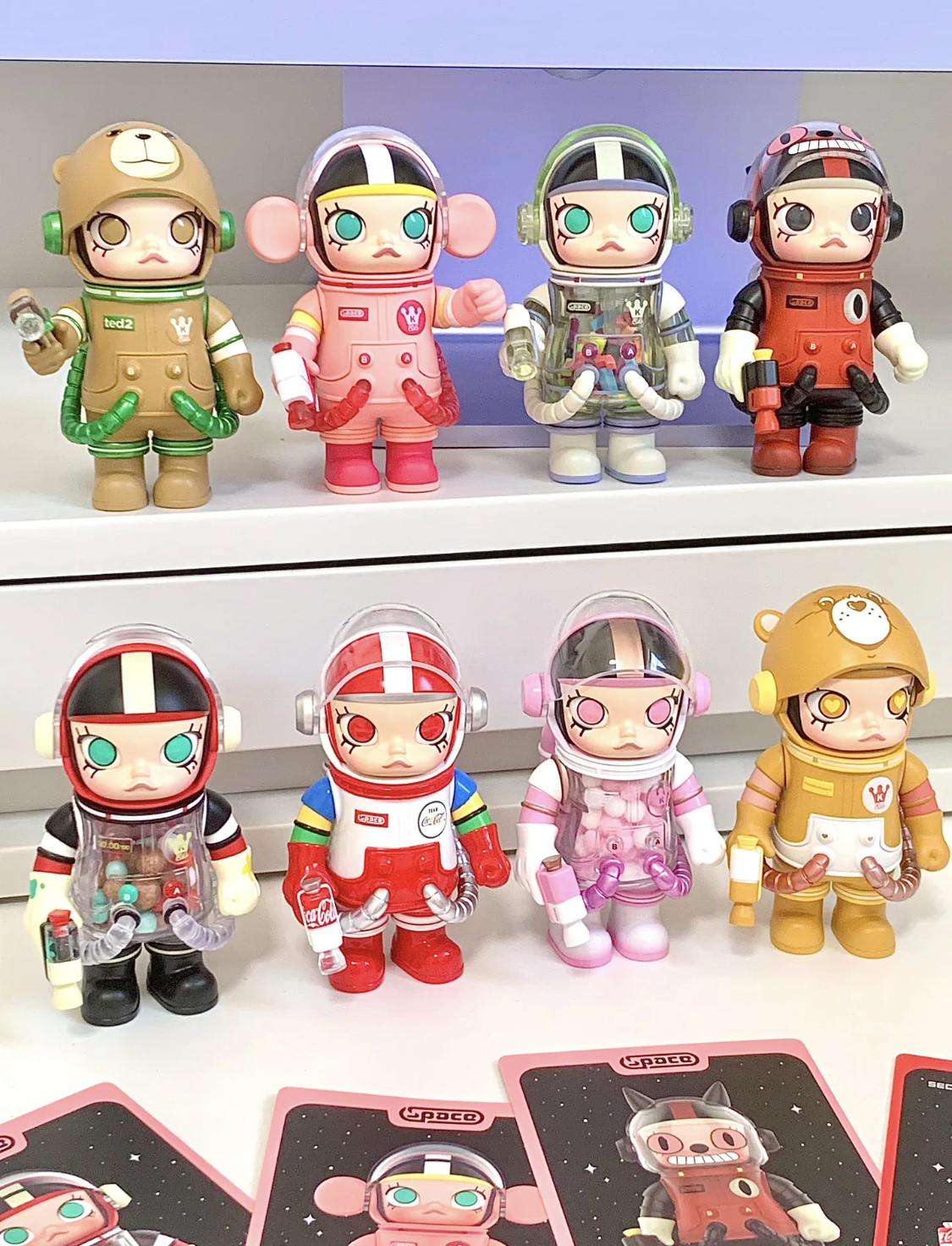 【APAIR】預購 泡泡瑪特 Pop mart Molly mega space 3.0 100% 盲盒 9普款+3隱藏款 一中盒