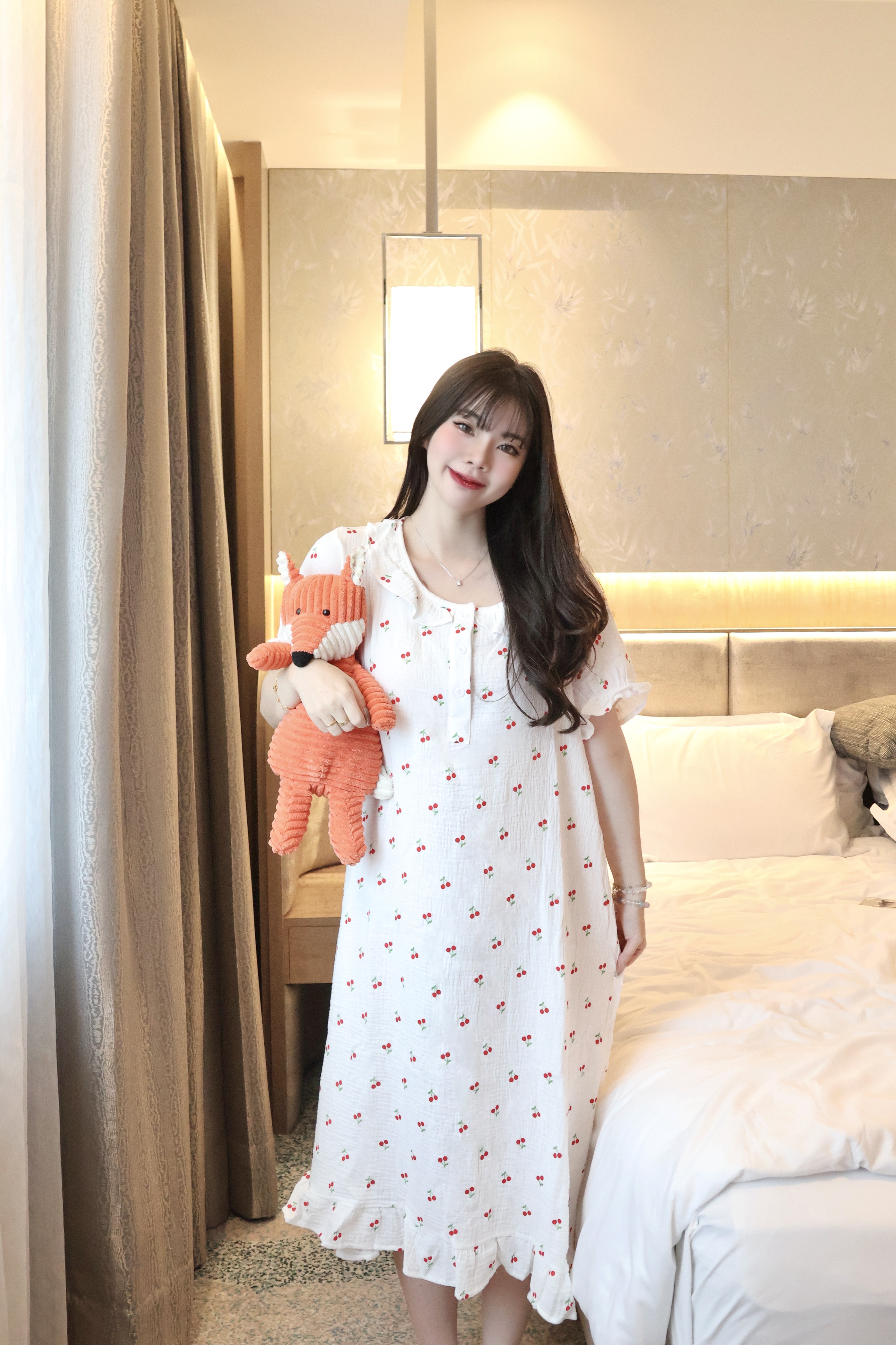小櫻桃花苞睡裙🍒