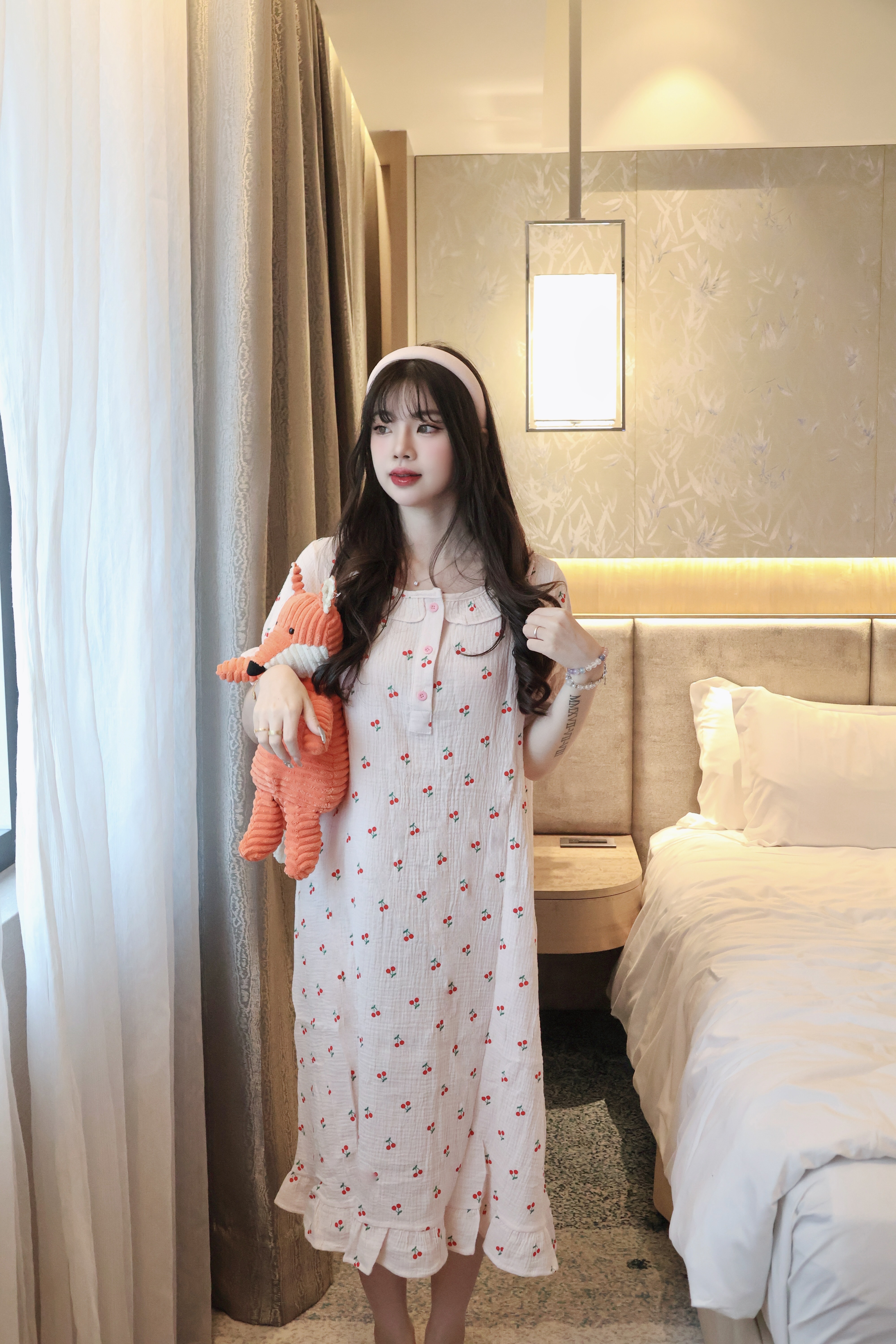 小櫻桃花苞睡裙🍒