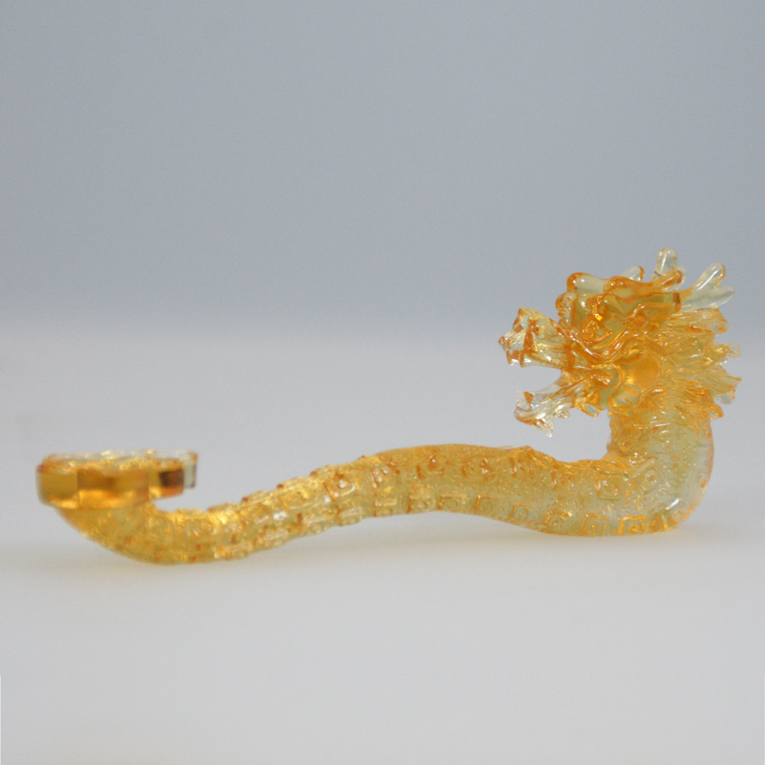 琉璃龍如意招財納福擺飾推薦｜居家開運必備 開業送禮首選