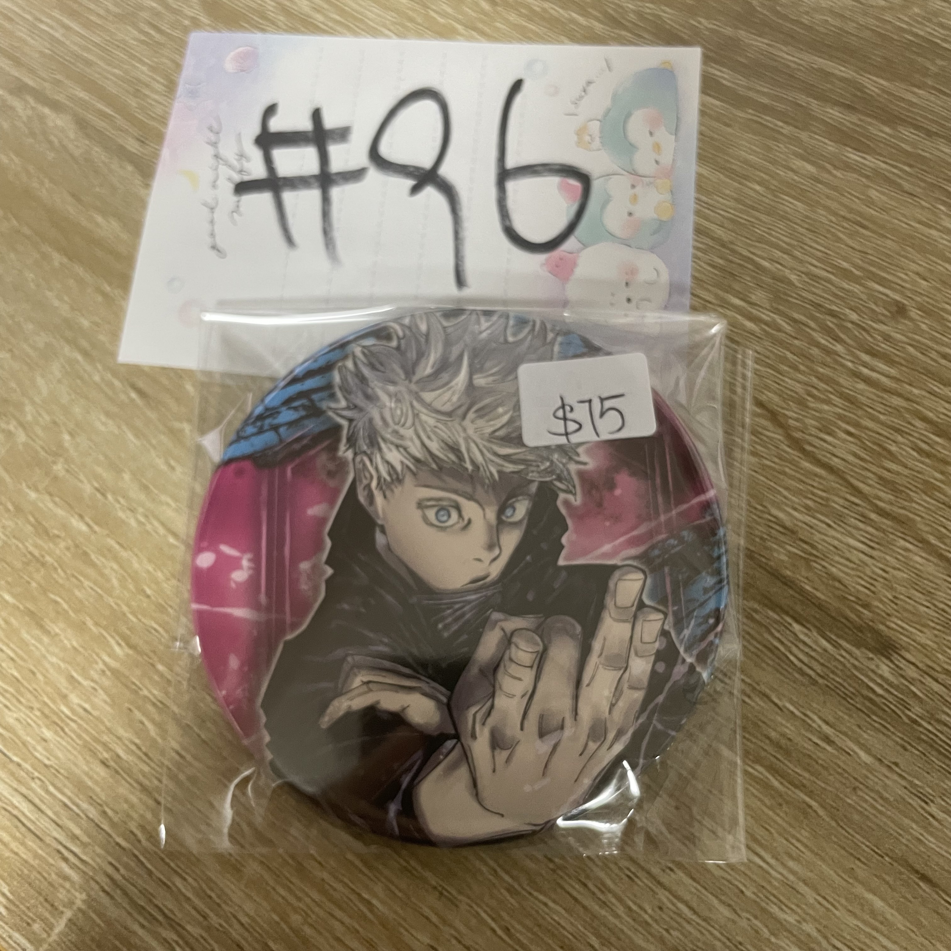 咒術迴戰  五條  襟章#96