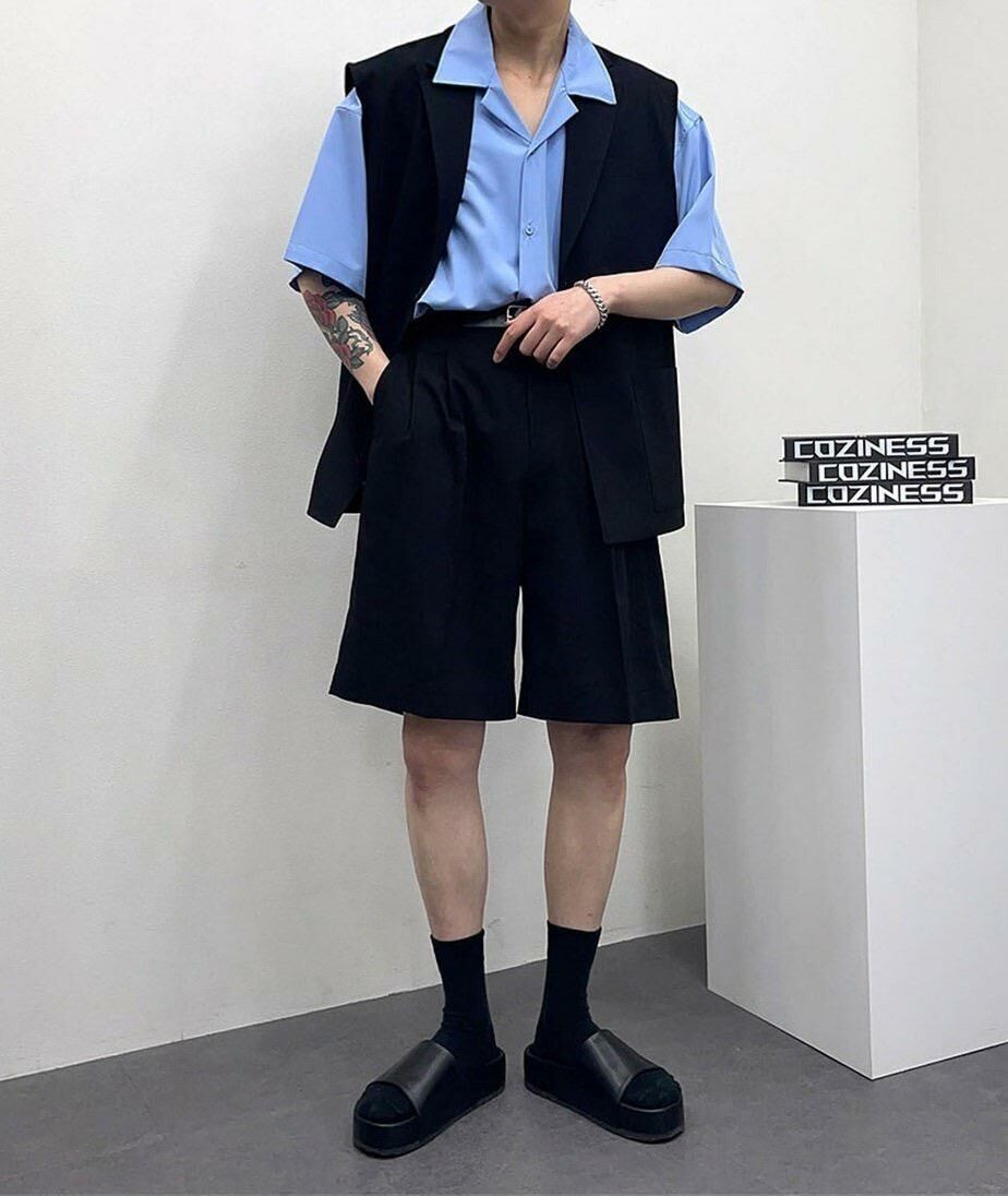 淨色短西褲 Crunky_youth-057P