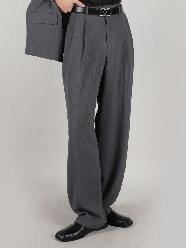 淨色鬆身西褲 Crunky_youth-060P