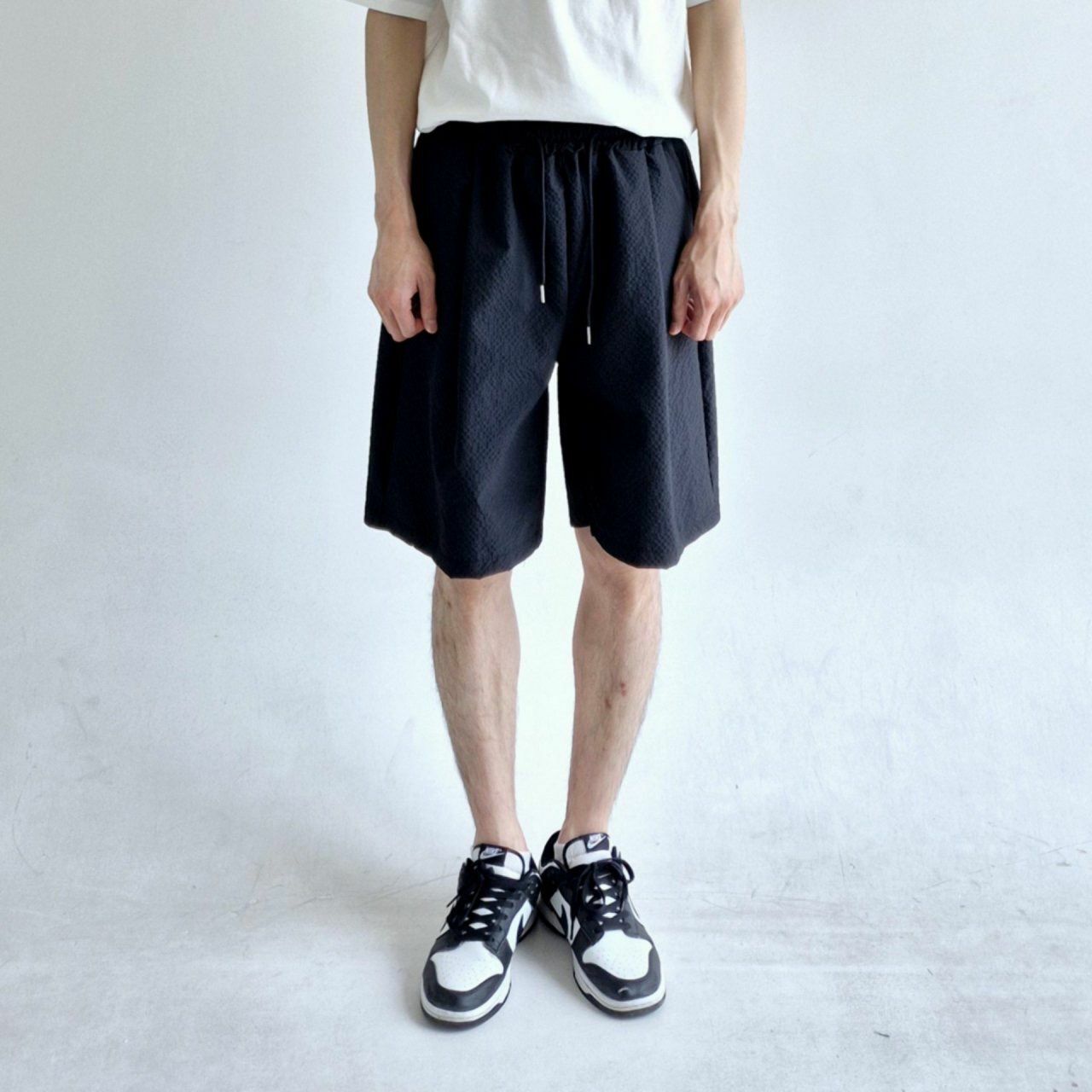 淨色暗紋短褲 And Liberty-032P