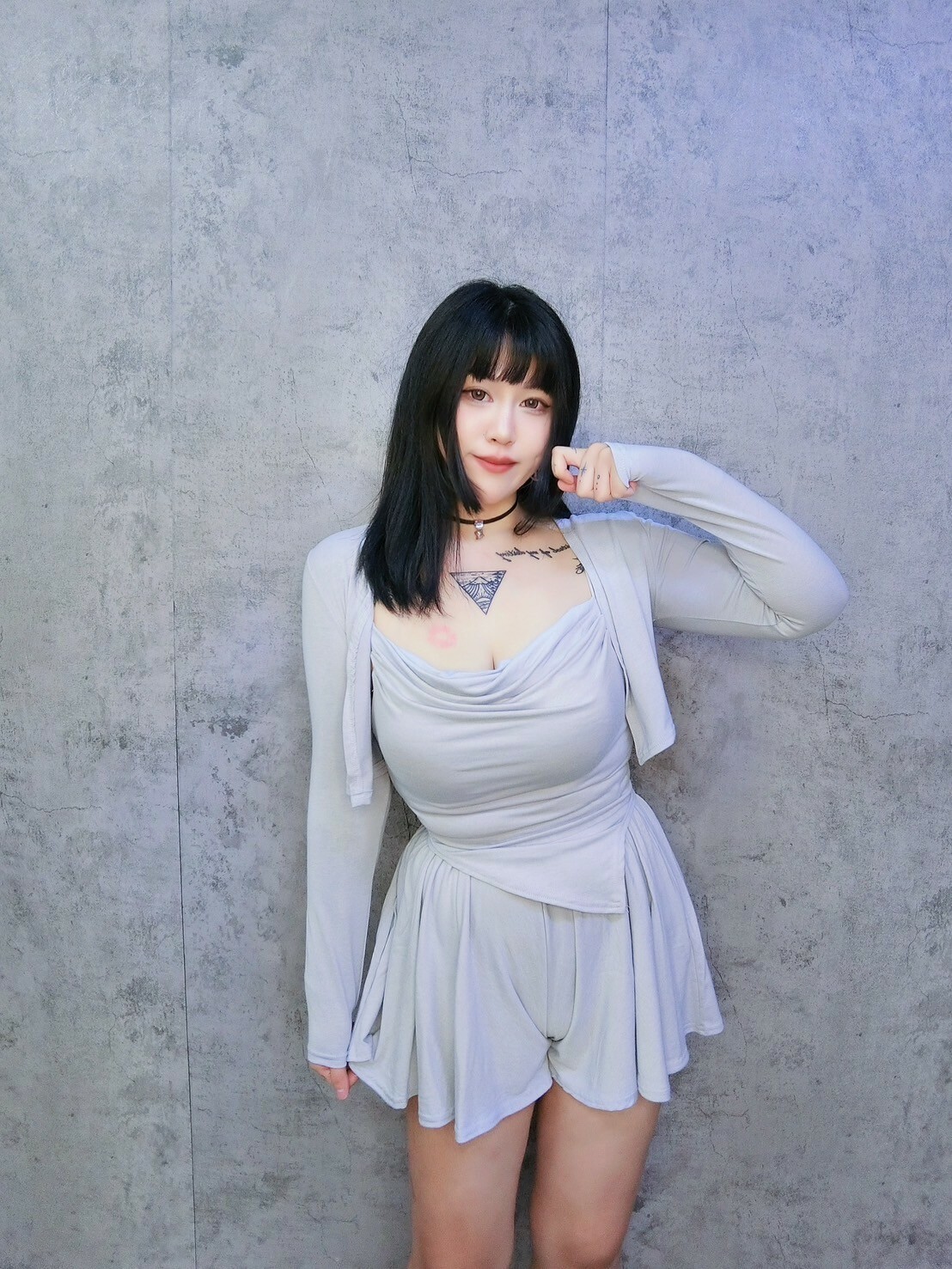 純慾風三件套裝組-小碼