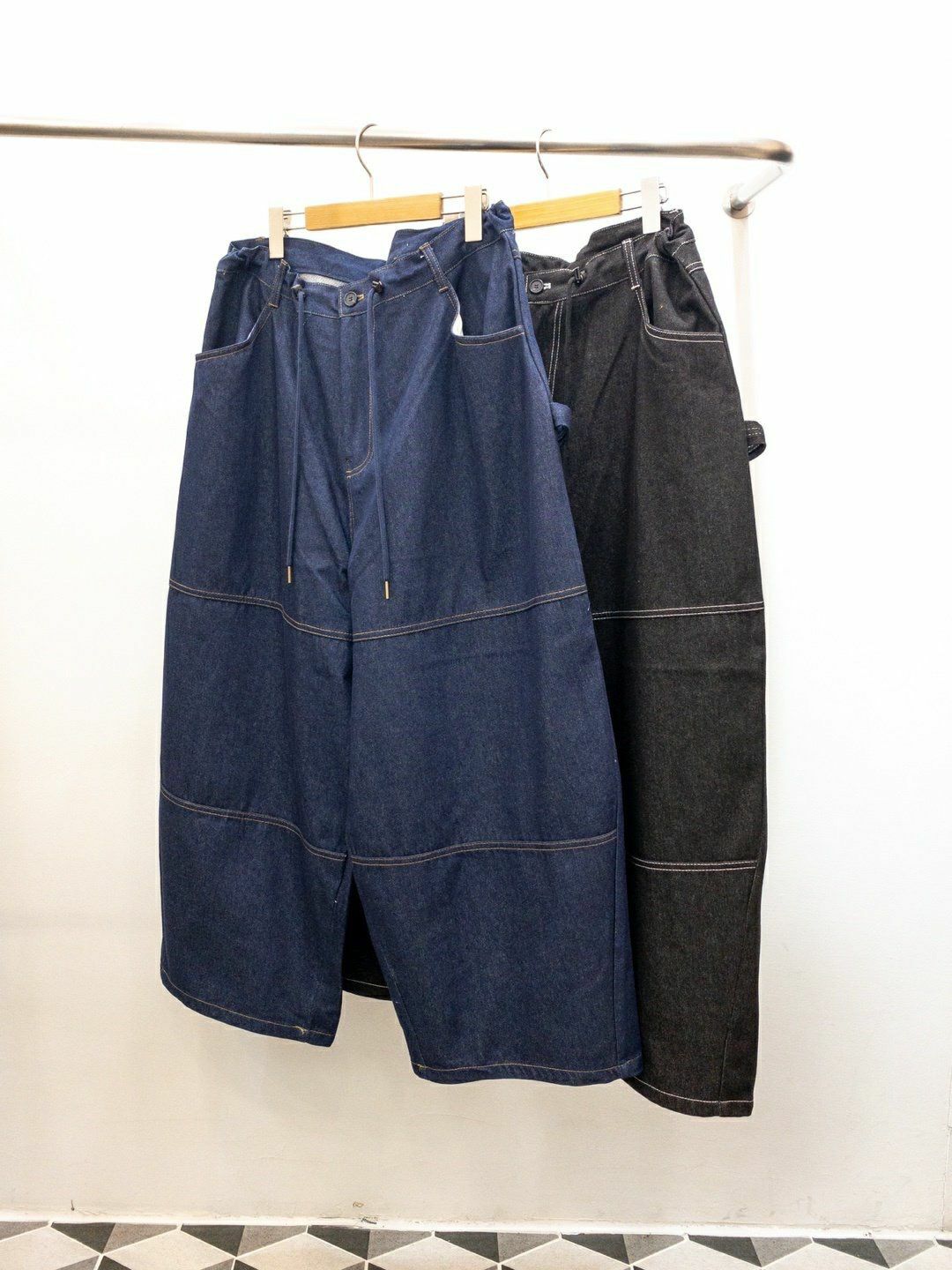 淨色鬆身牛仔褲 COSTES-014P