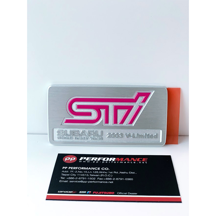 STI 2003 V-Limited 鋁牌 ST98020ST050