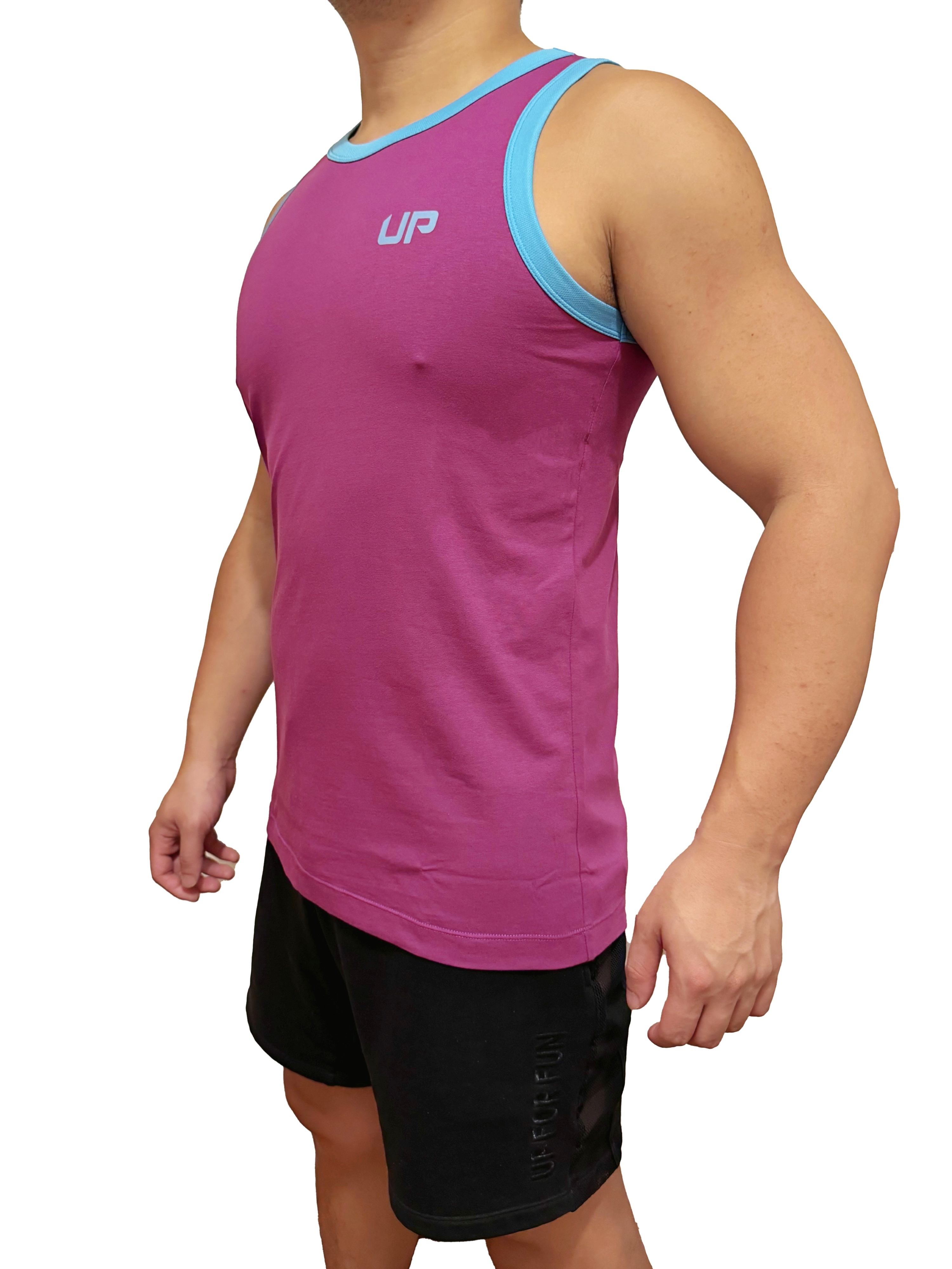 Comfort Tank 2.0 舒適背心 深紫/天藍