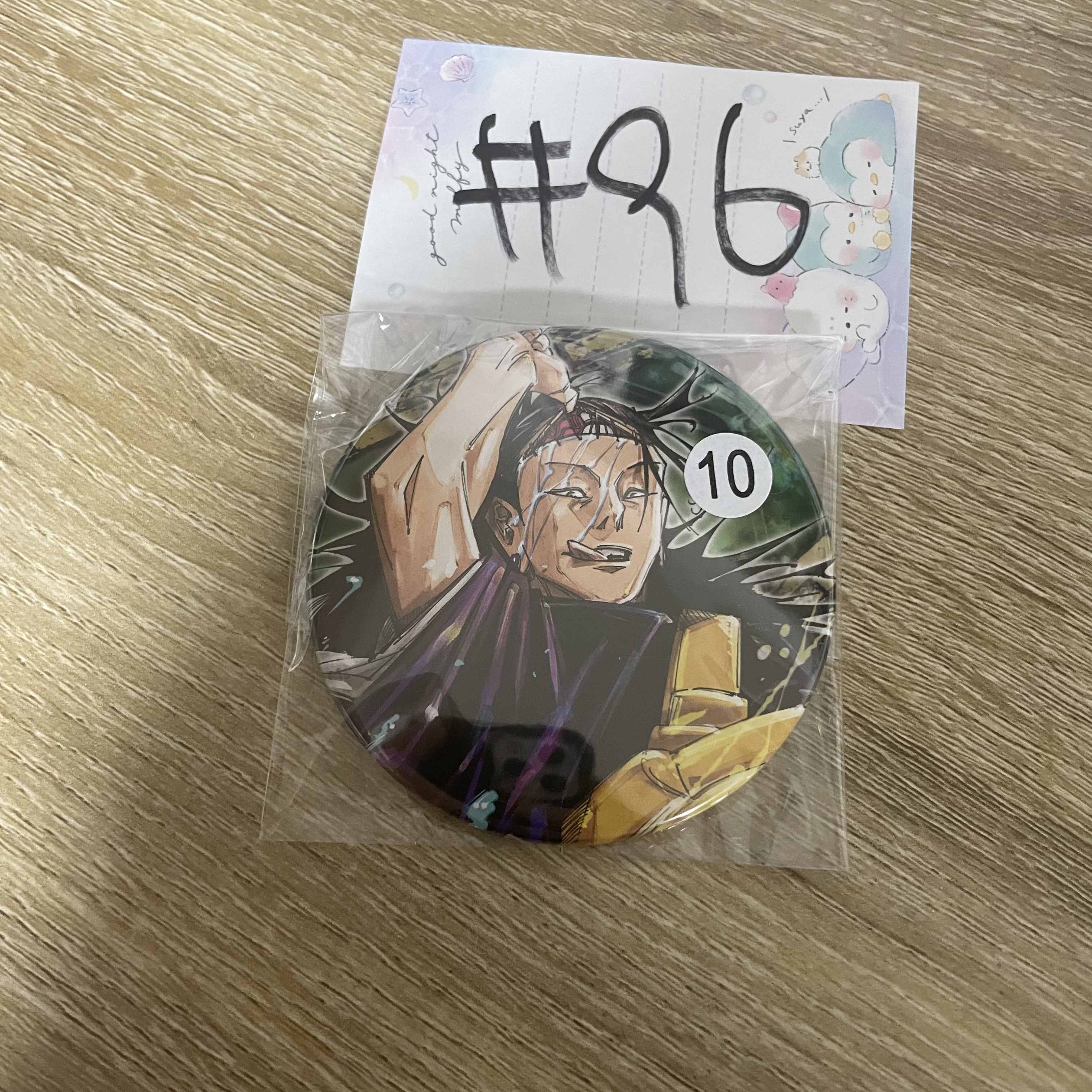 咒術迴戰  傑 襟章#96