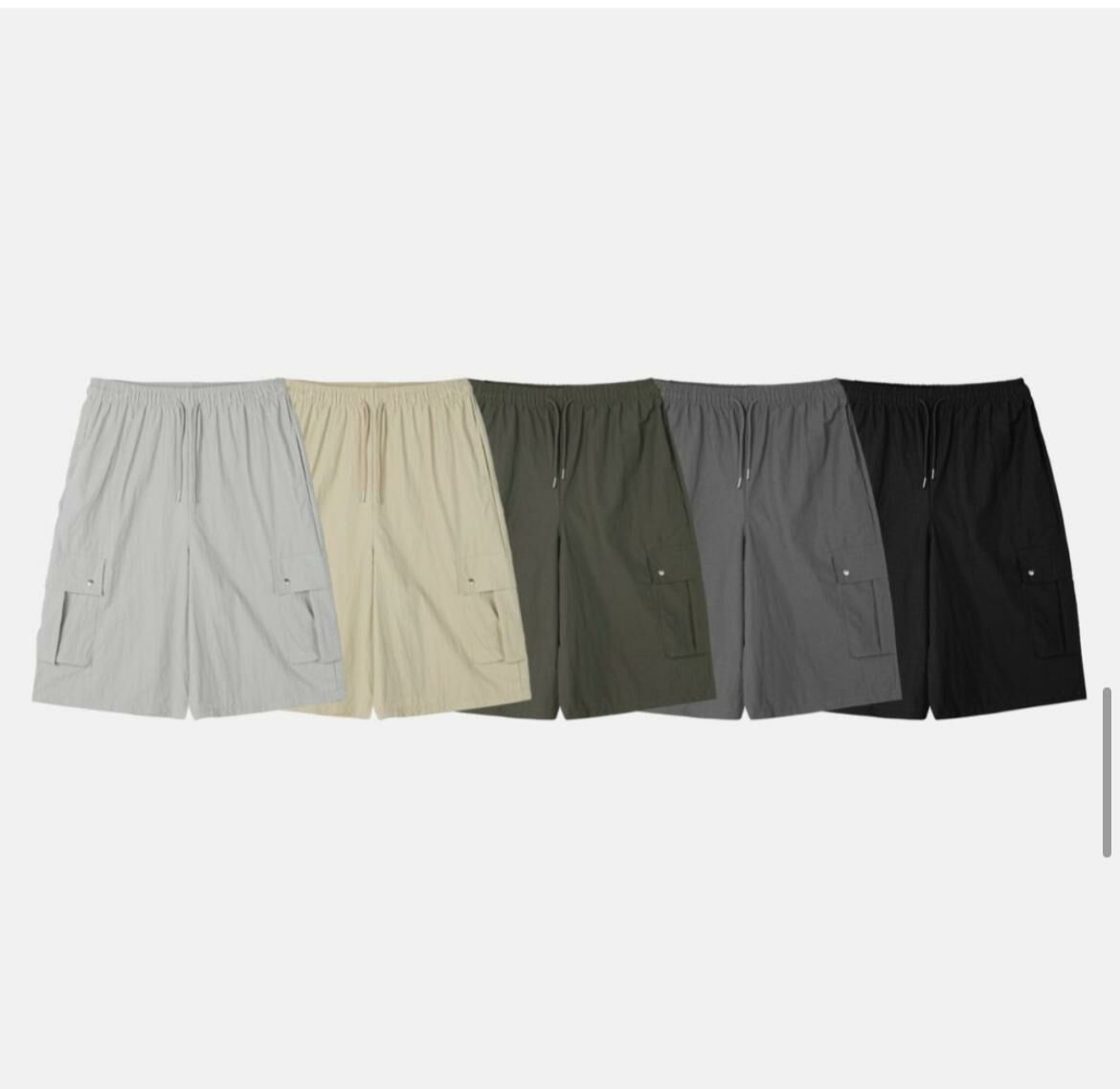 淨色工裝短褲 P2927