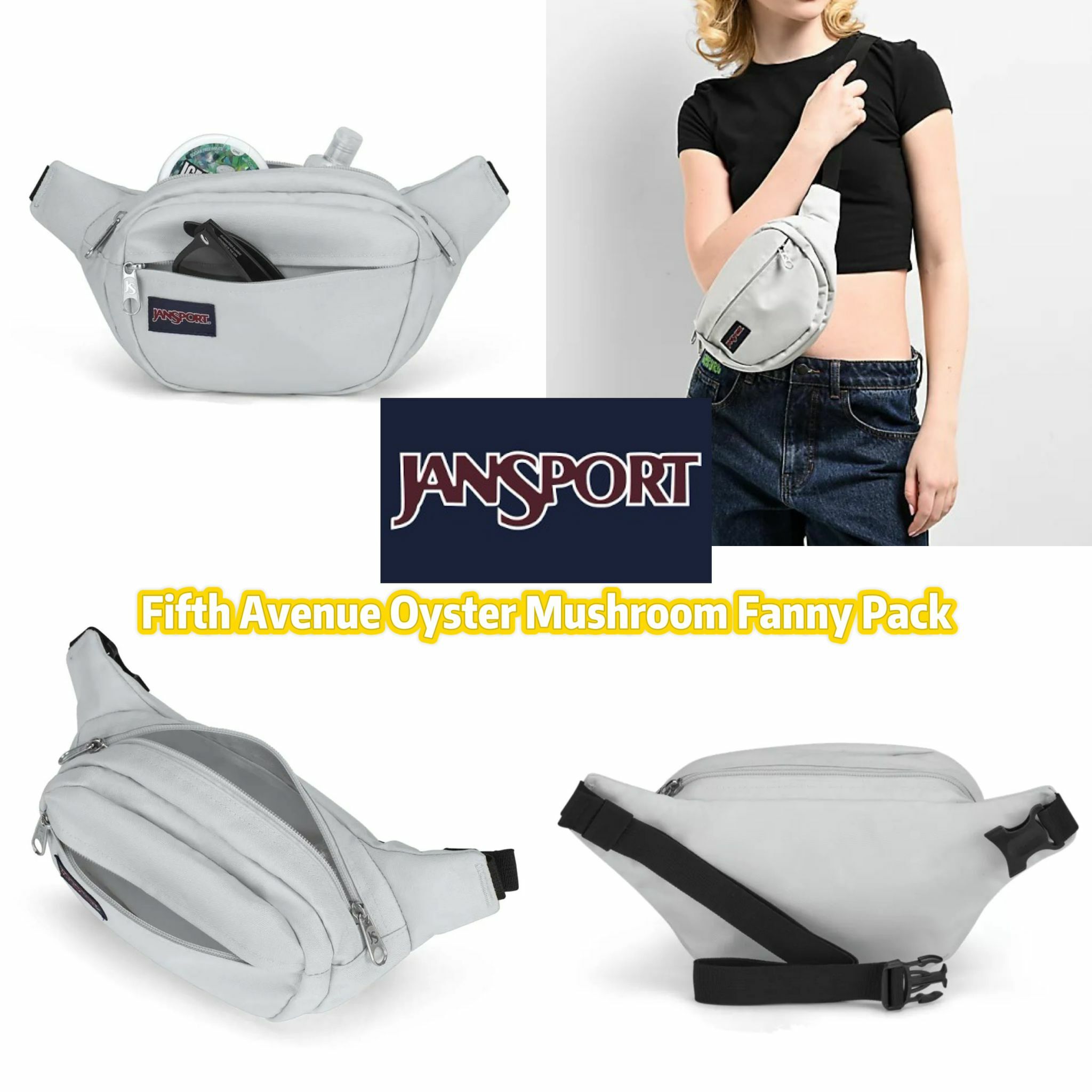 【現貨】Jansport Mushroom F081504 腰包