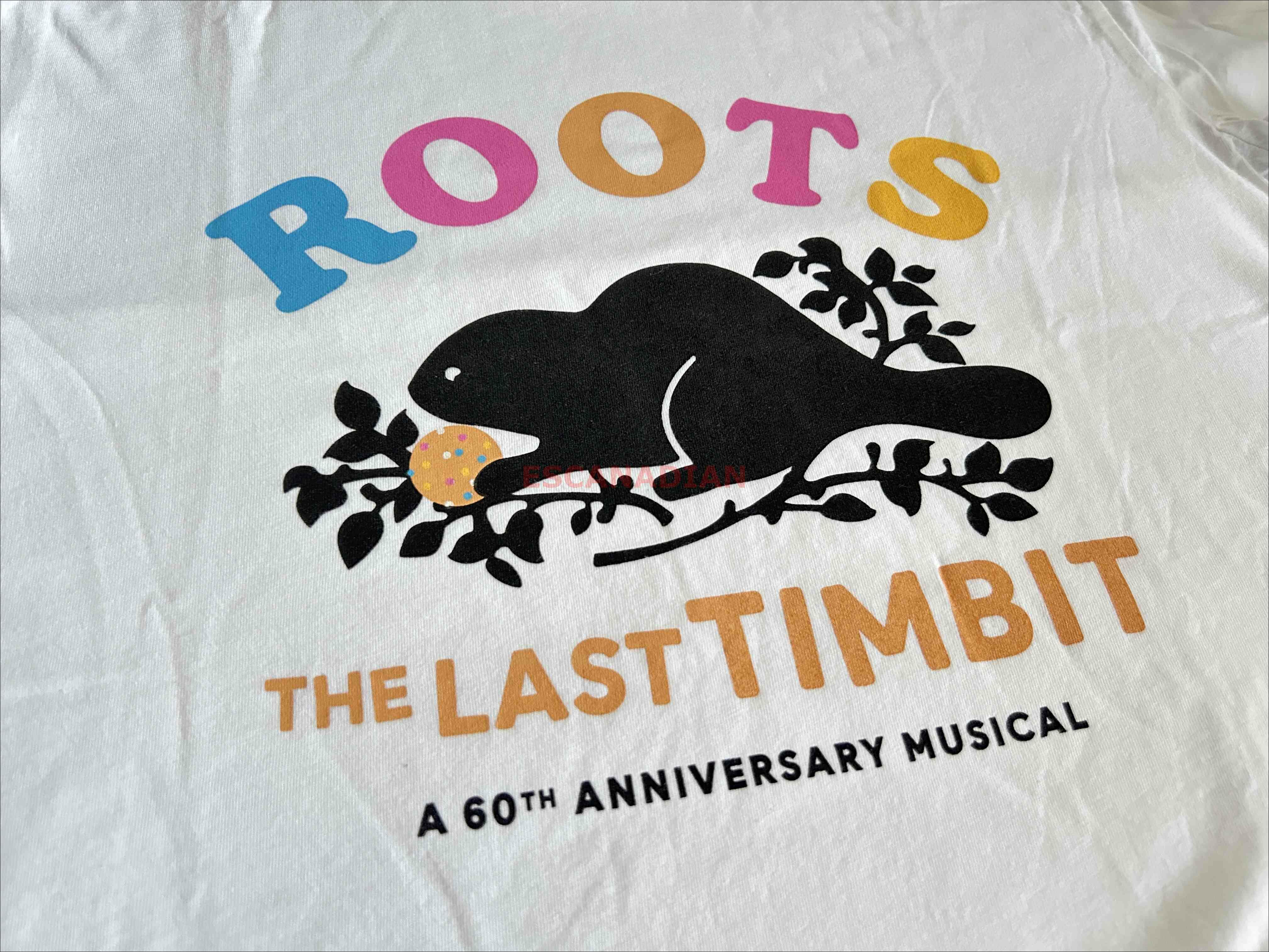 ROOTS x Tims聯名款 女大人 有機棉 60週年紀念款 短TEE