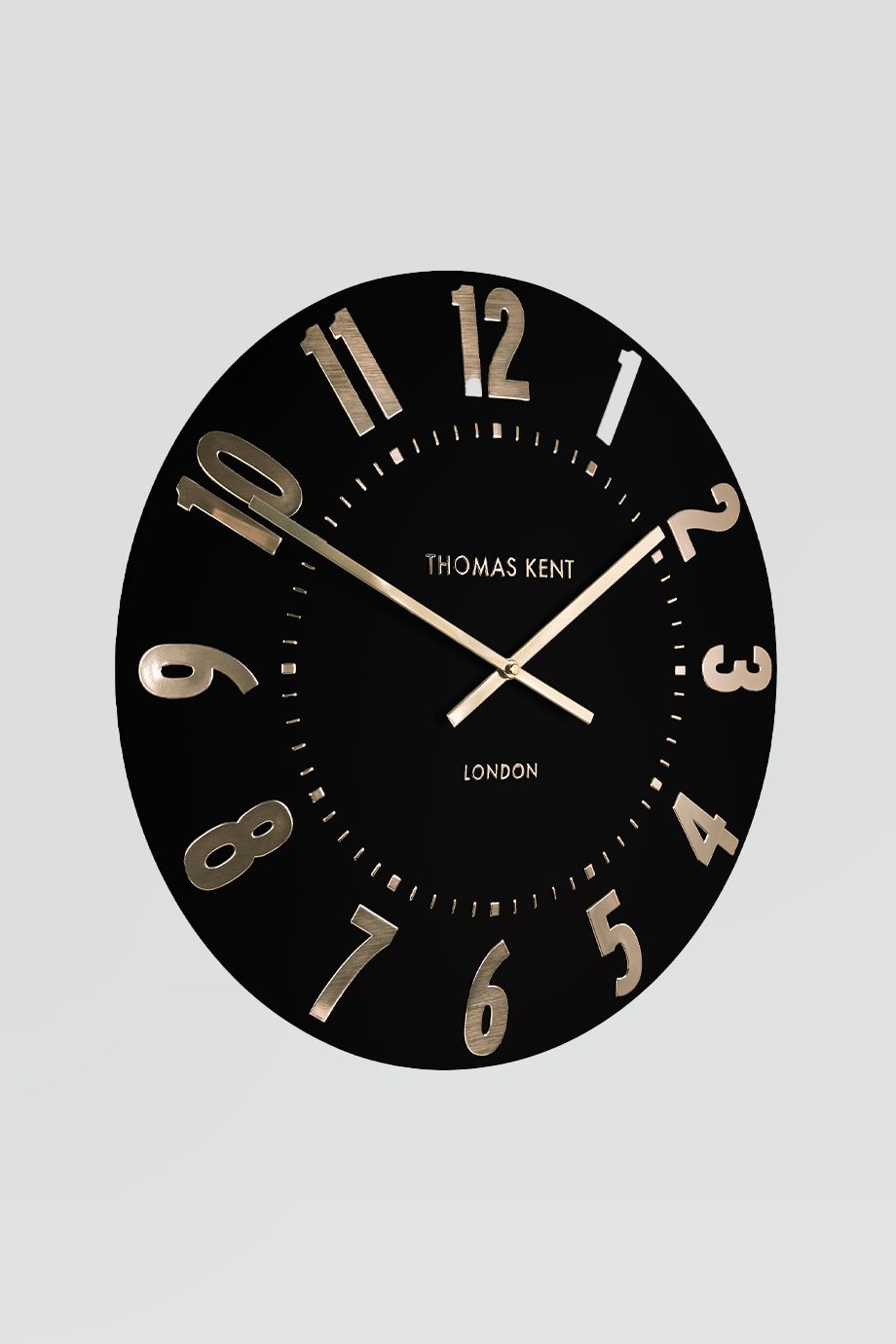 Thomas Kent｜MULBERRY 12吋掛鐘 - 霧黑