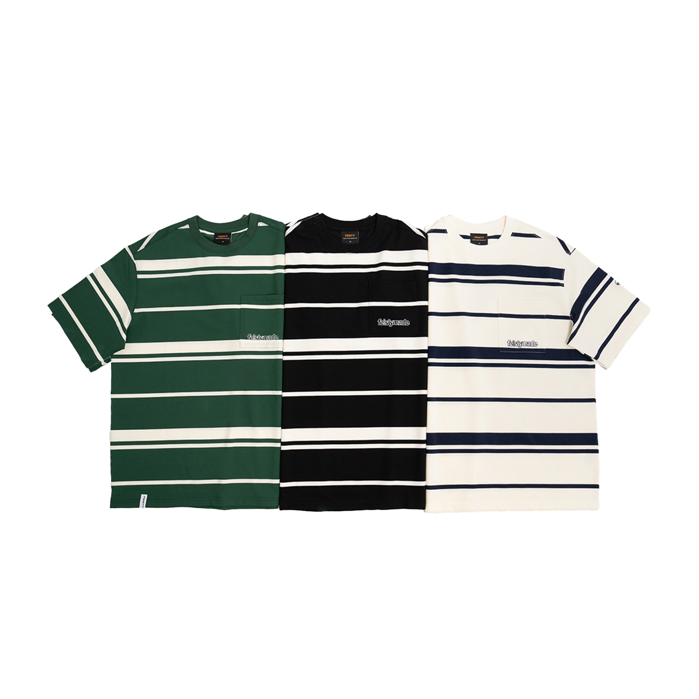 FEISTY BASIC STRIPE TEE 條紋短TEE FS-US24-12 13 14 [台灣現貨]