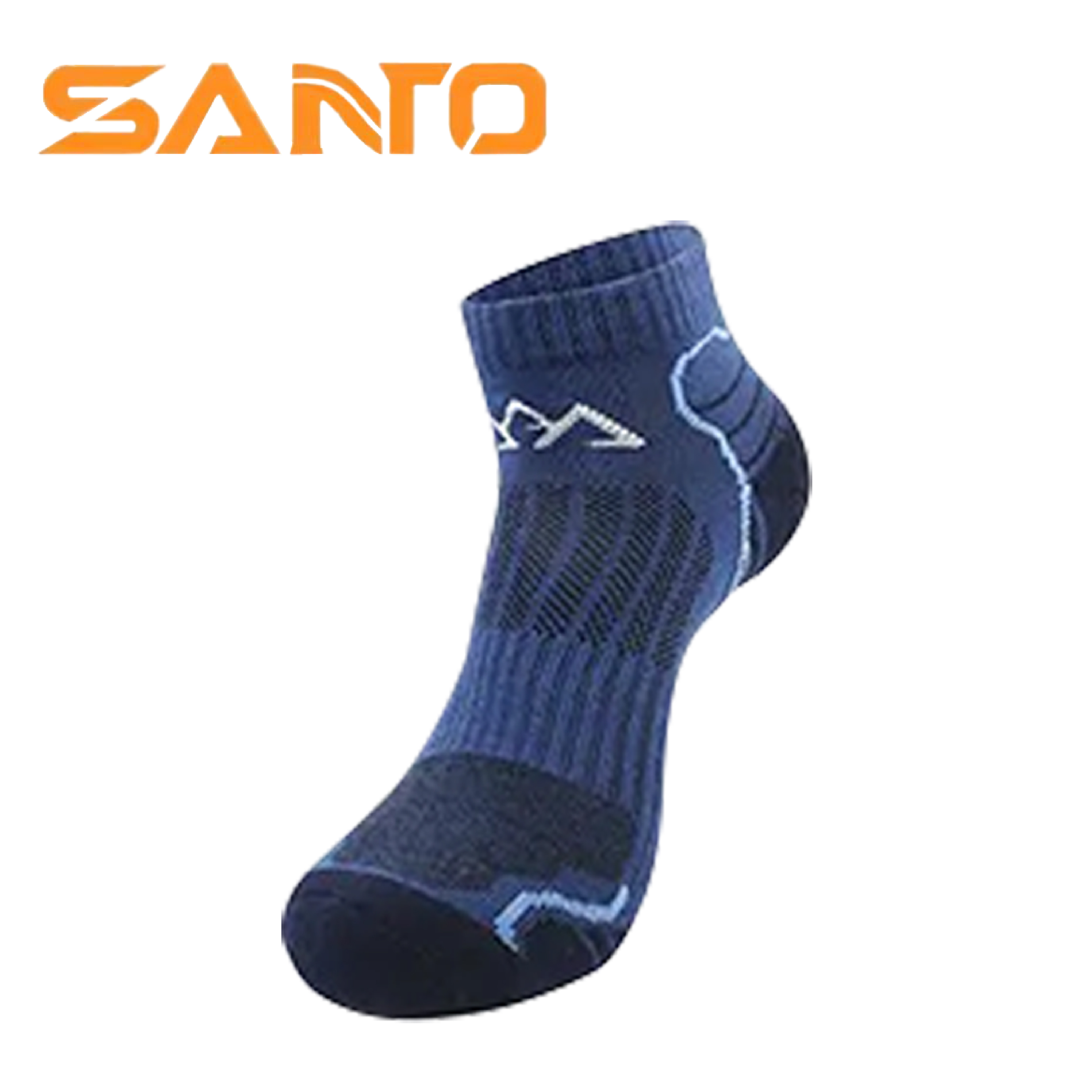 SANTO 山拓 休閒健行襪(2入組) 男款 女款 (2色) 44CBZS045M、44CBZS046W