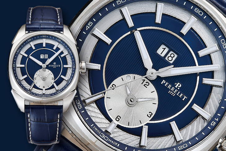 將自動盤變為主角 PERRELET環形動力雙時區腕錶