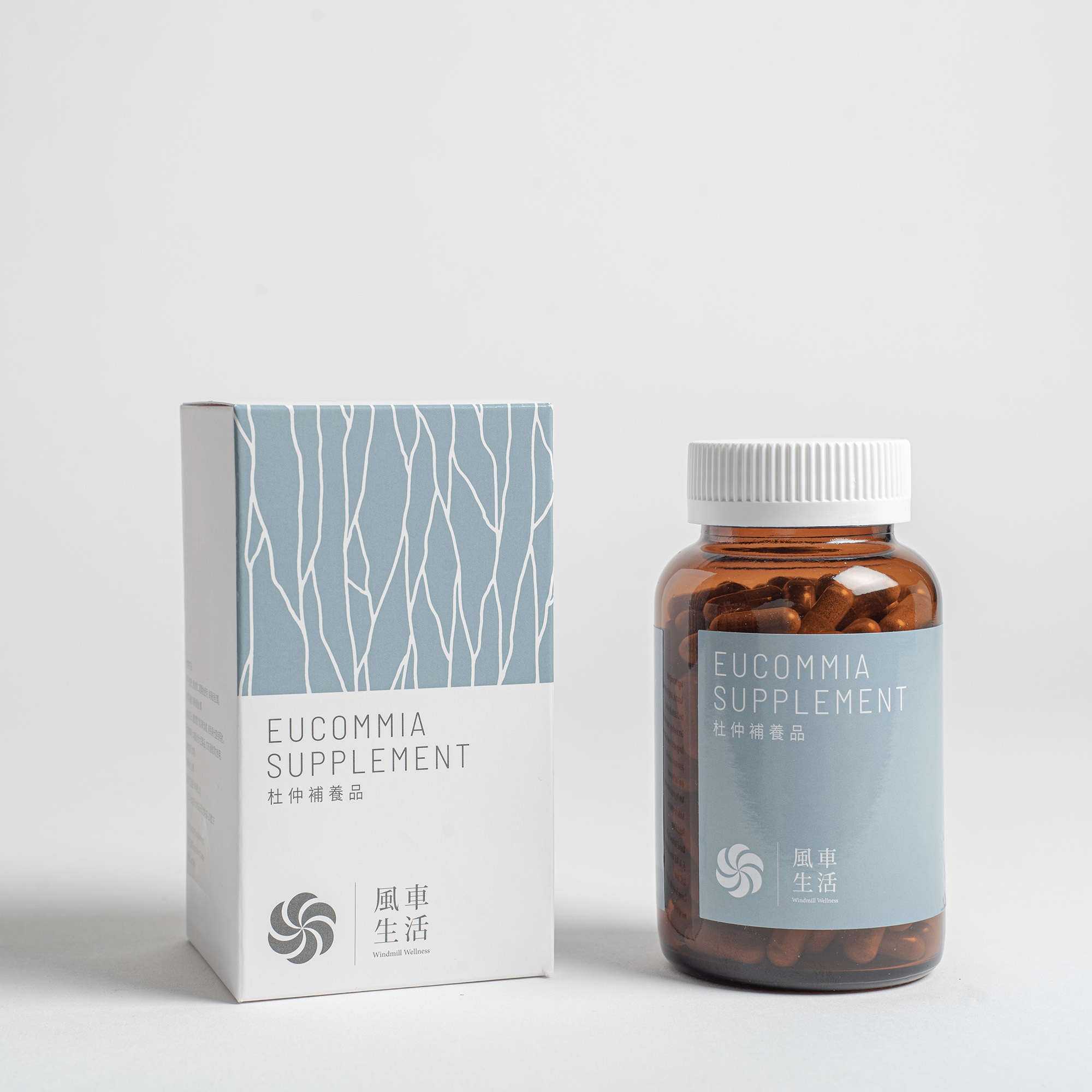 杜仲補養膠囊⭐上等純杜仲研磨⭐補筋骨(180顆/瓶)