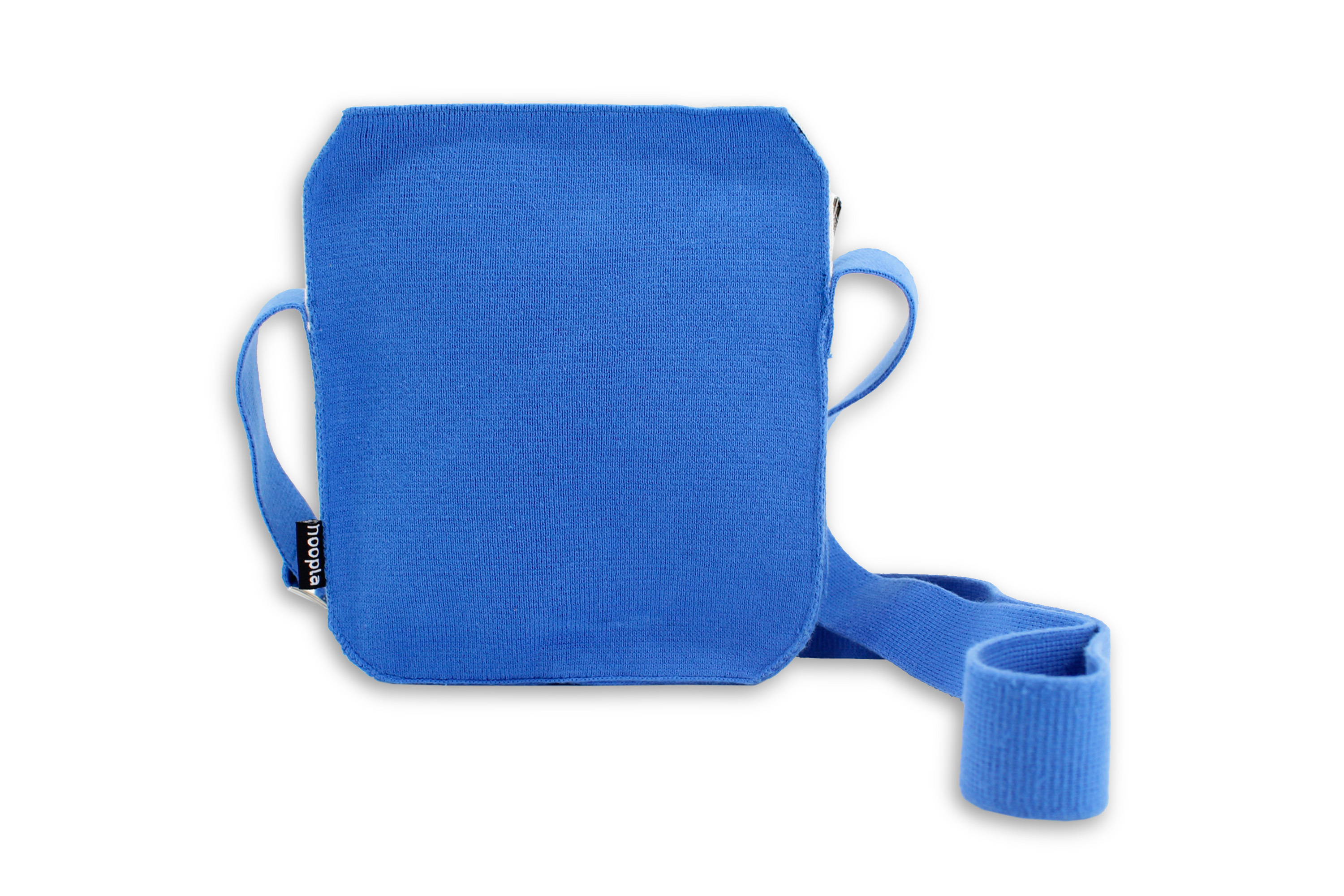 中性撞色斜孭袋