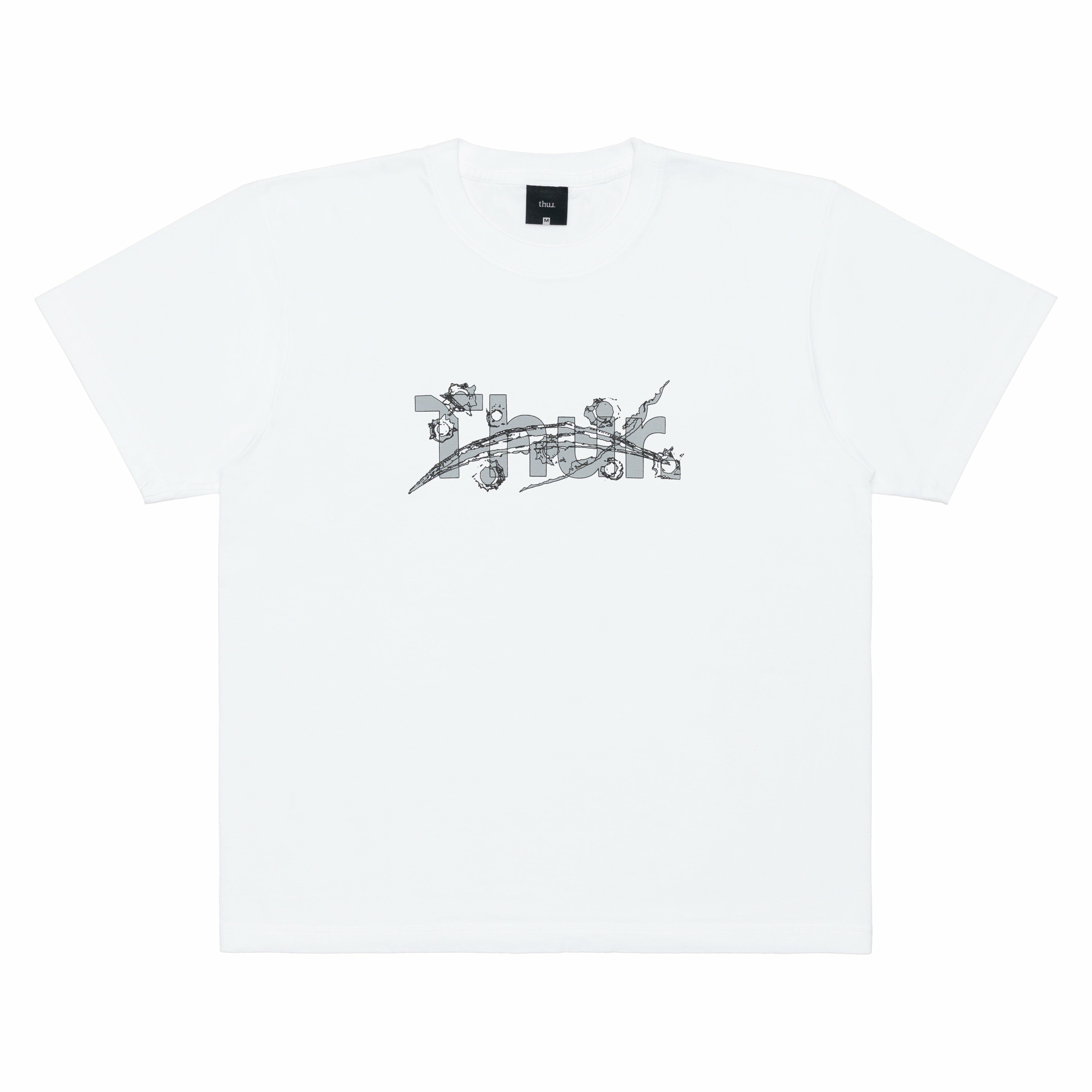 Thur. DSM / Gun tee - White