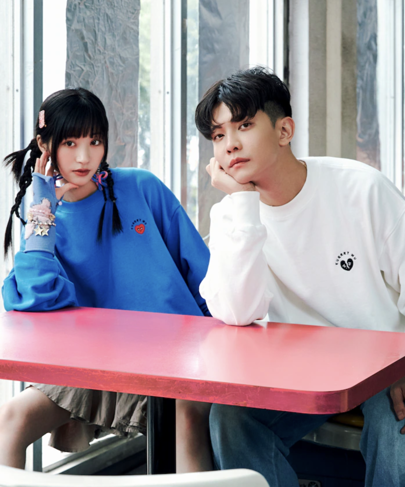 【代購】Freak's Store x Kurt Wu Consecutive Heart Crew Sweat 大學踢 5色