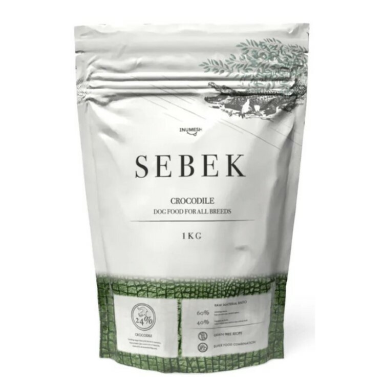 INUMESHI SEBEK 犬用 鱷魚肉 乾糧 1kg