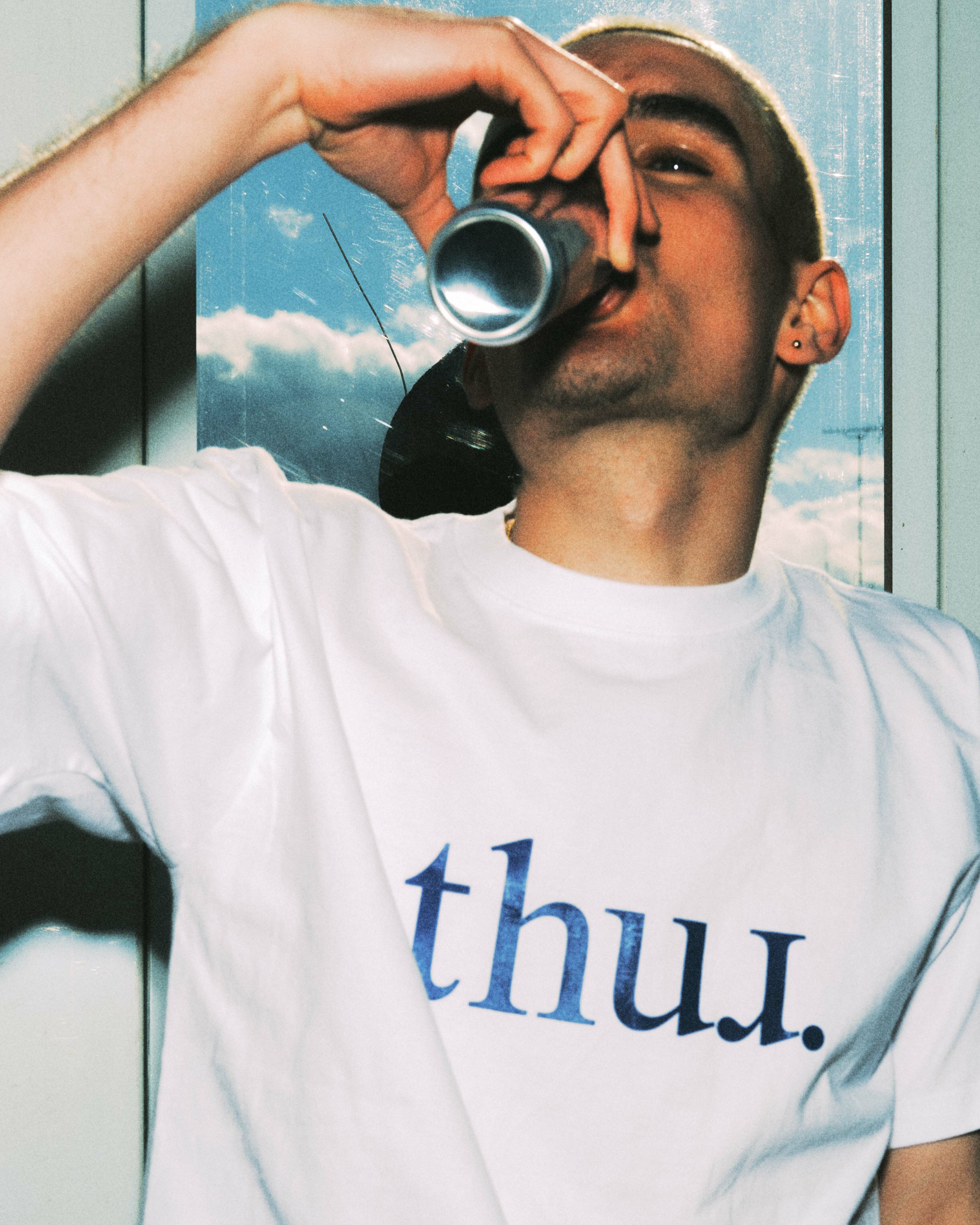 Thur. DSM / Thur. logo tee - White