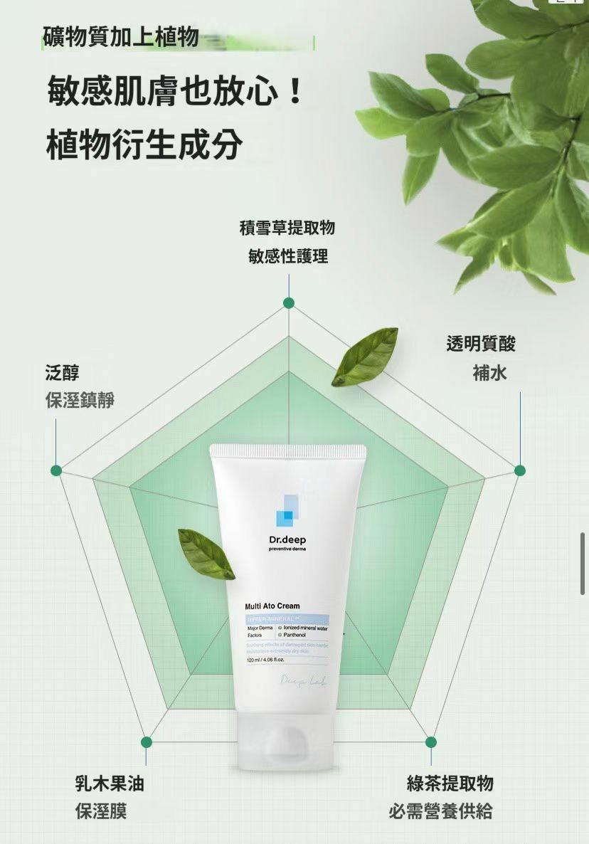 UC39 🌼Dr.deep礦物炸彈多效修護面霜120ml 原價$420 ‼️直播優惠價$299‼️ (EXP:20270407) MADE IN KOREA