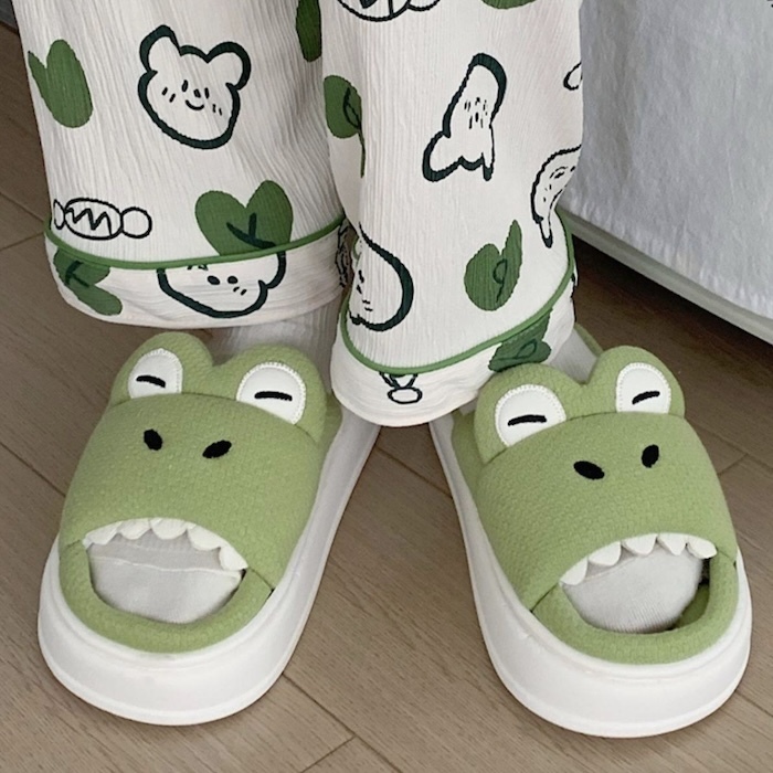 《81602》大嘴恐龍輕型居家拖鞋