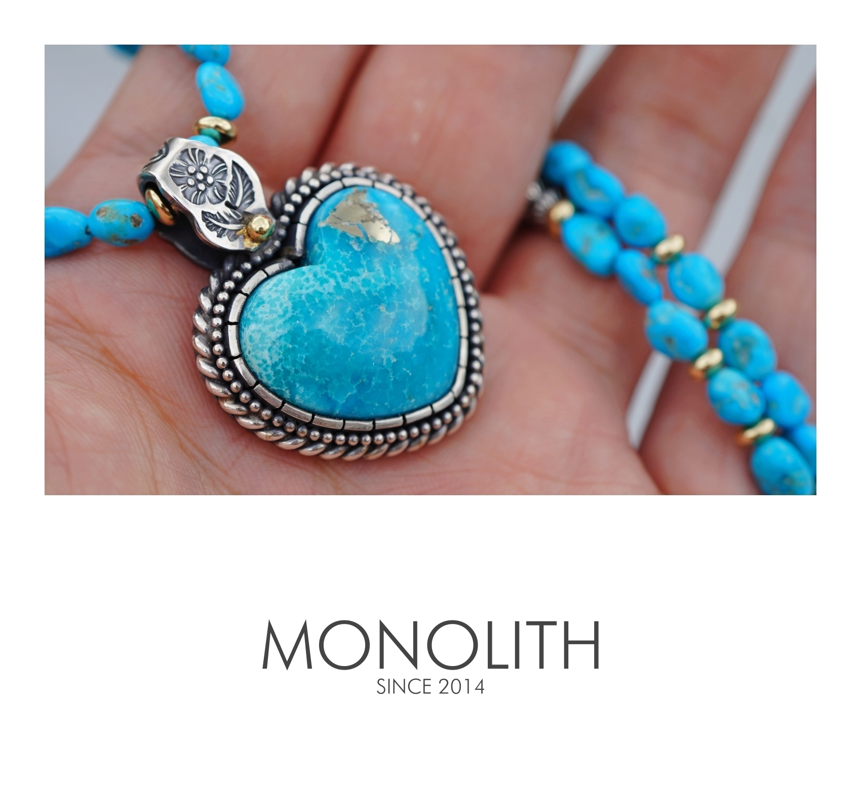 綠松石打印【吊墜】