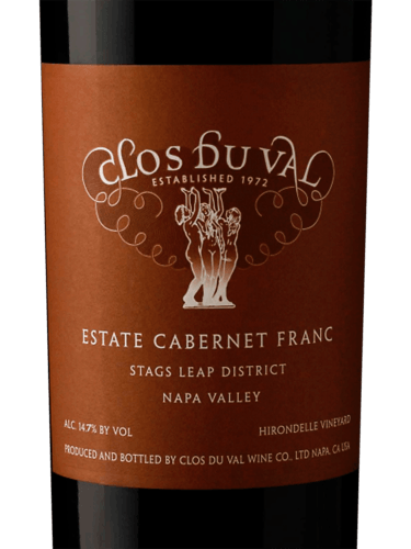 Clos du Val Hirondelle Vineyard Estate Cabernet Franc 2018 (RP93)