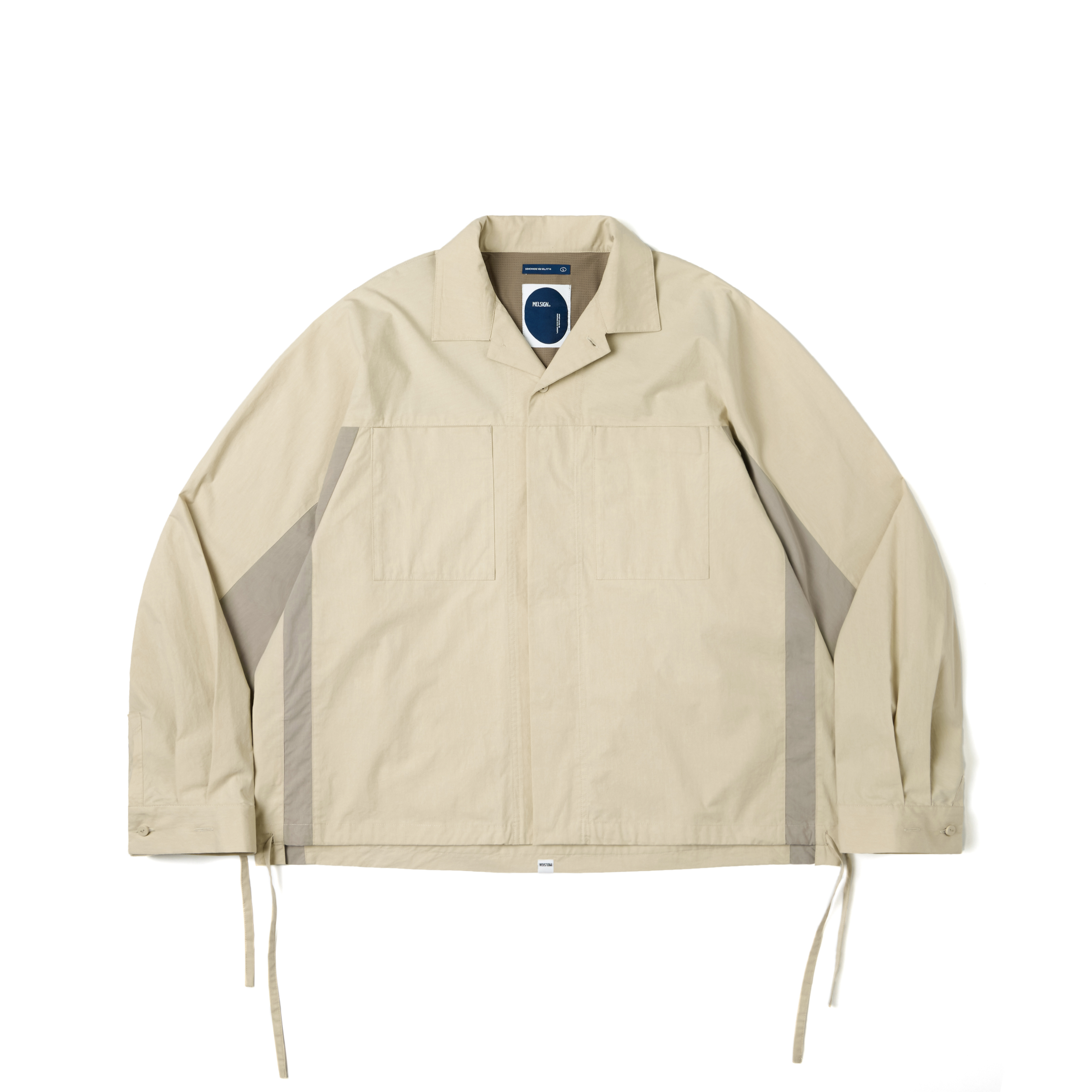 MELSIGN - 2 Tone Tailored Jacket - Beige