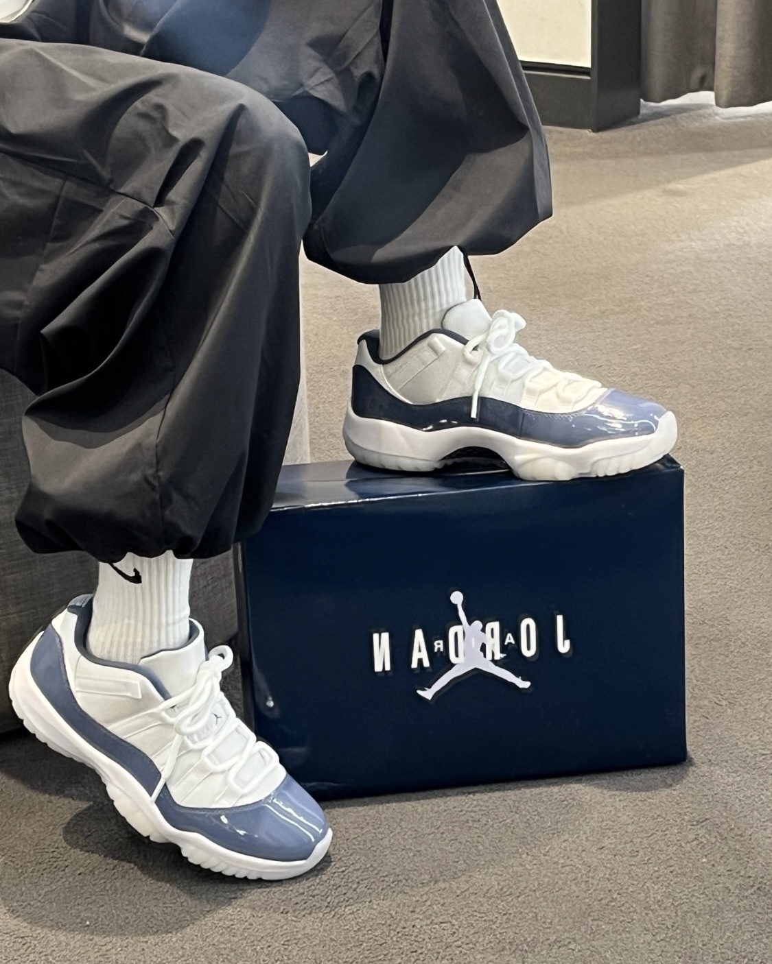【Focus Store】現貨秒發 Nike Air Jordan 11 Retro GS "Diffused Blue" 白藍 FV5121-104