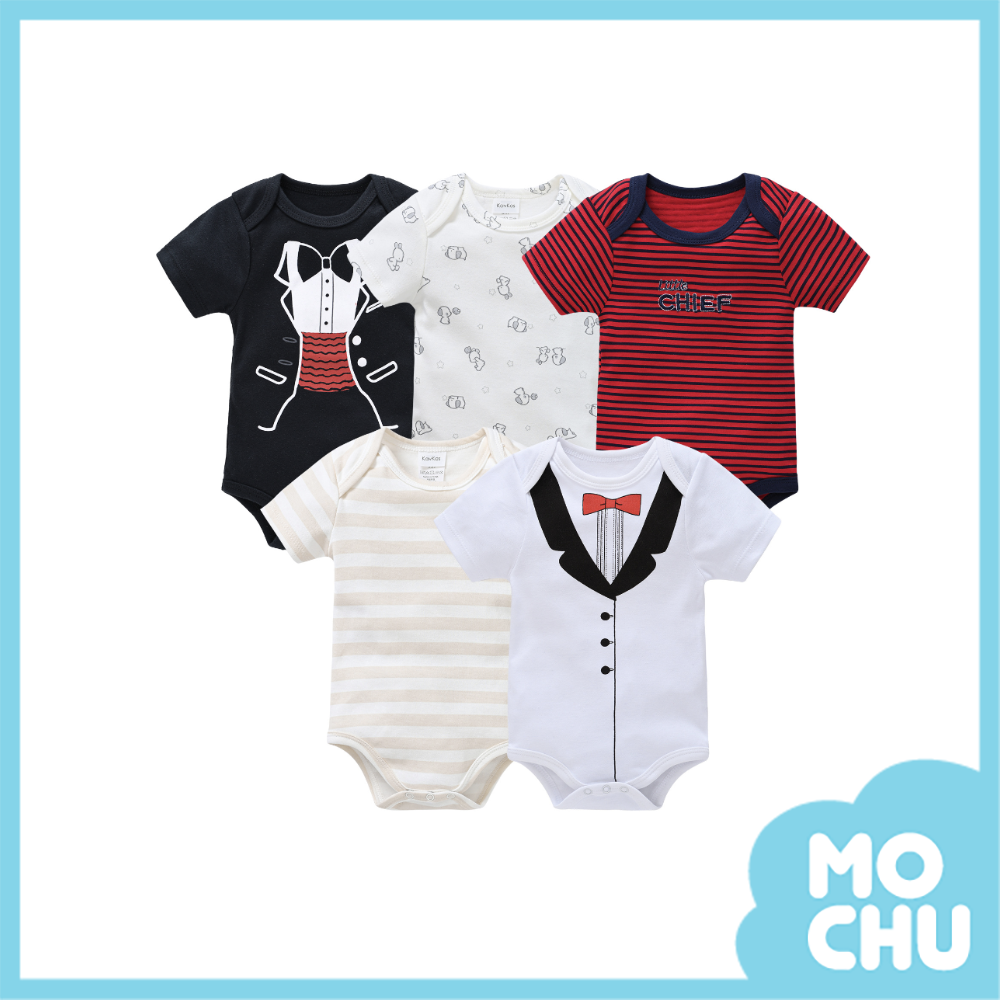 紳士風包屁衣五件組