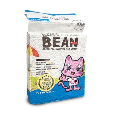 SNAPPY BEAN 豌豆纖維海洋清香豆腐砂 7L