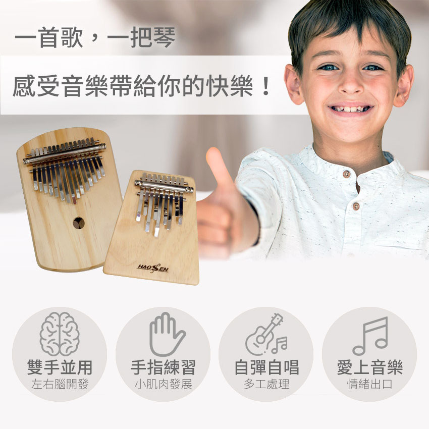 【台灣豪聲樂器】卡林巴拇指琴