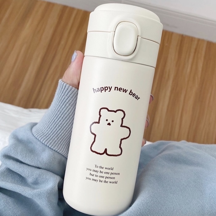 《81603》張手小熊保溫杯/350ml/450ml