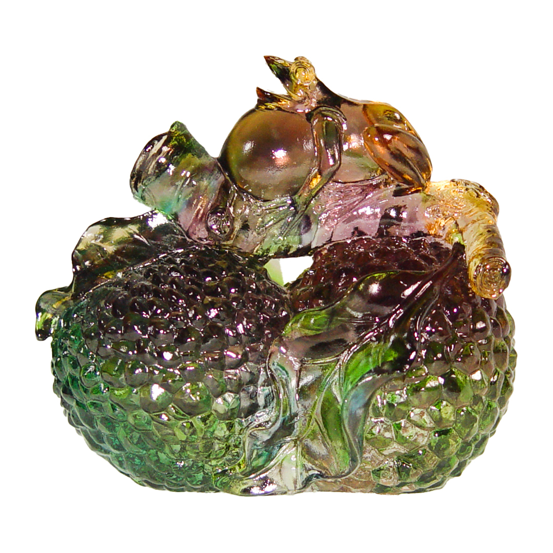 琉璃擺飾文鎮｜名利雙收聚才納福 開運招財兩相宜