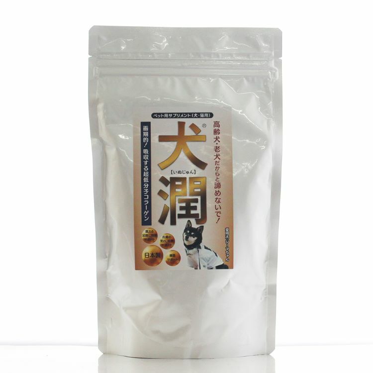 犬潤 犬貓用 皮膚 牙齦 關節補助品 100g
