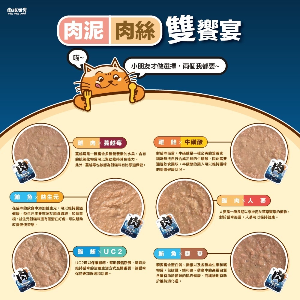 (15包)肉球世界南極磷蝦大肉包45g 貓餐包