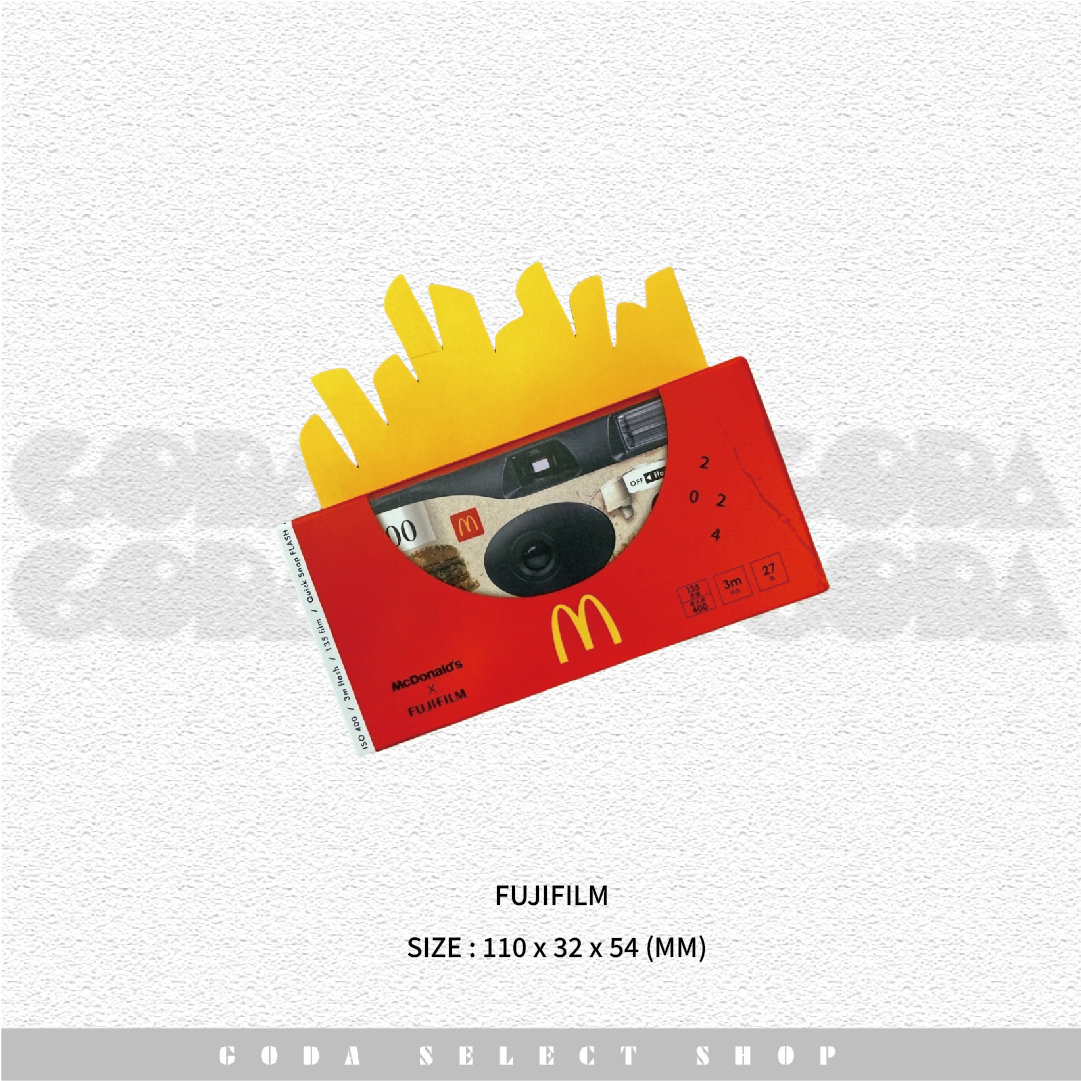 [現貨秒發]FUJIFILM富士 1986 麥當勞一次性膠卷底片相機 兩色 #GT