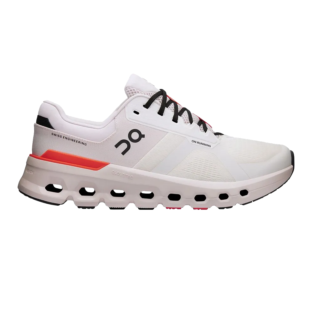 On 昂跑 Cloudrunner 2 跑步鞋 男款 白/白沙色 31ON40248