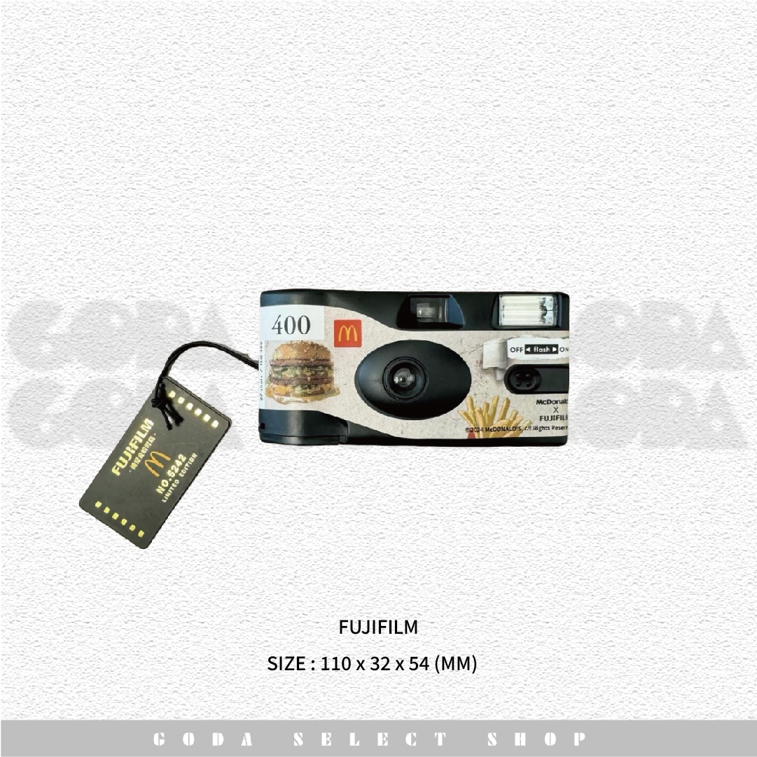 [現貨秒發]FUJIFILM富士 1986 麥當勞一次性膠卷底片相機 兩色 #GT