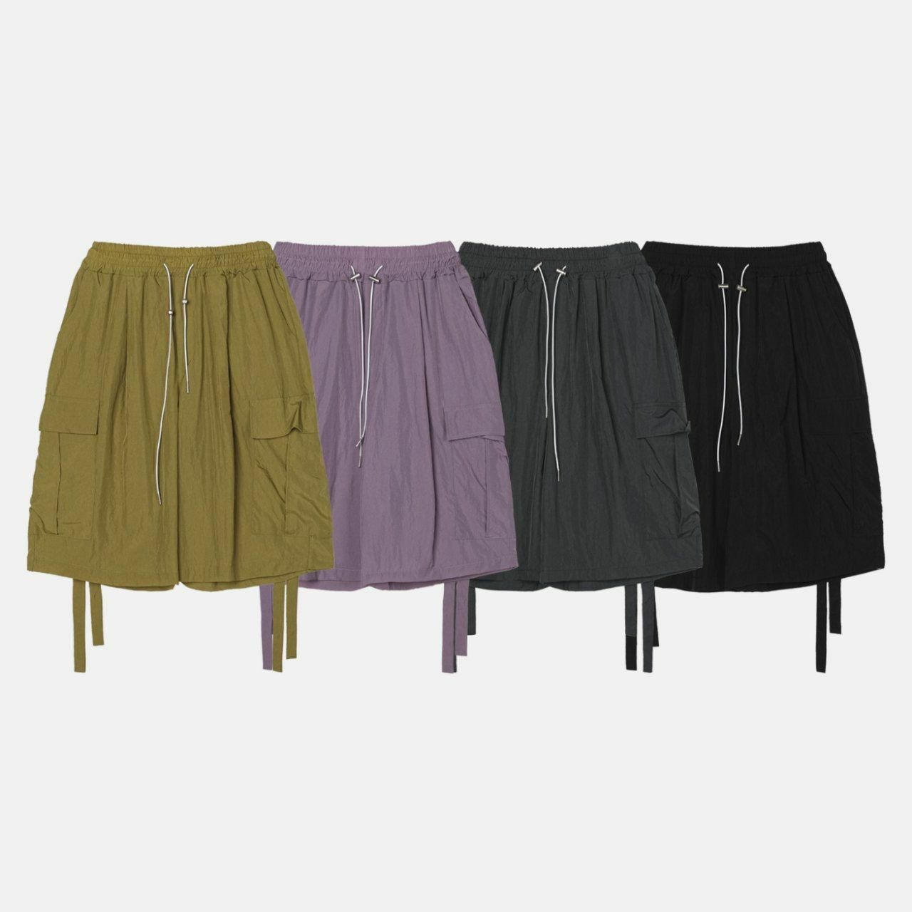 淨色工裝短褲 FLEUR-001P